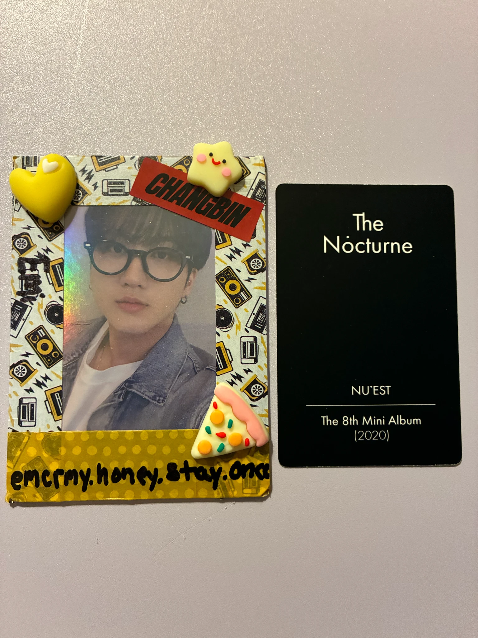 NU'EST JR NU’EST - JR - The Nocturne Album album photocard listing photo 2