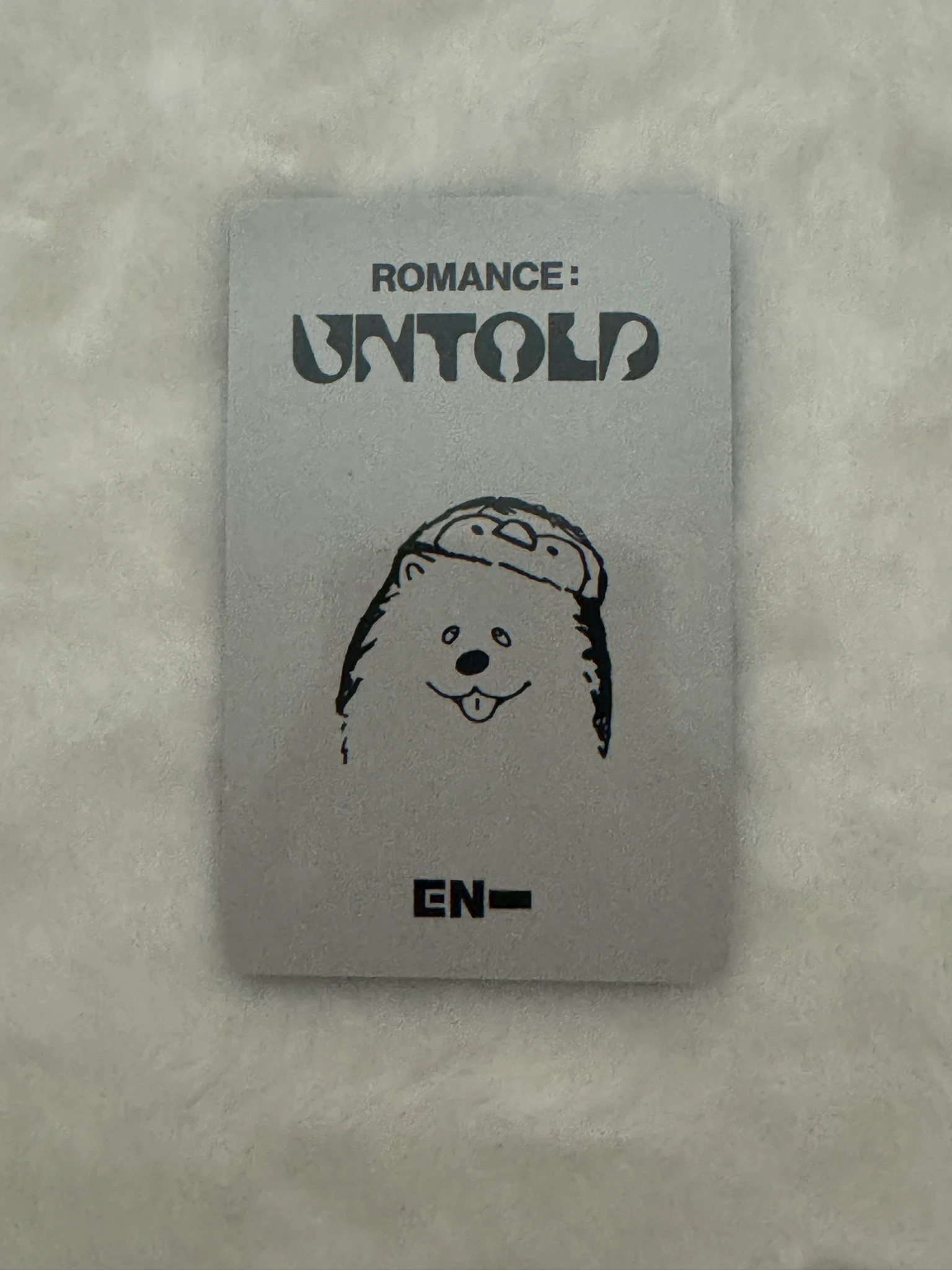 ENHYPEN Sunghoon ENHYPEN - Sunghoon - ROMANCE: UNTOLD Album round 7 lucky draw yizhiyu (yzy) listing photo 2