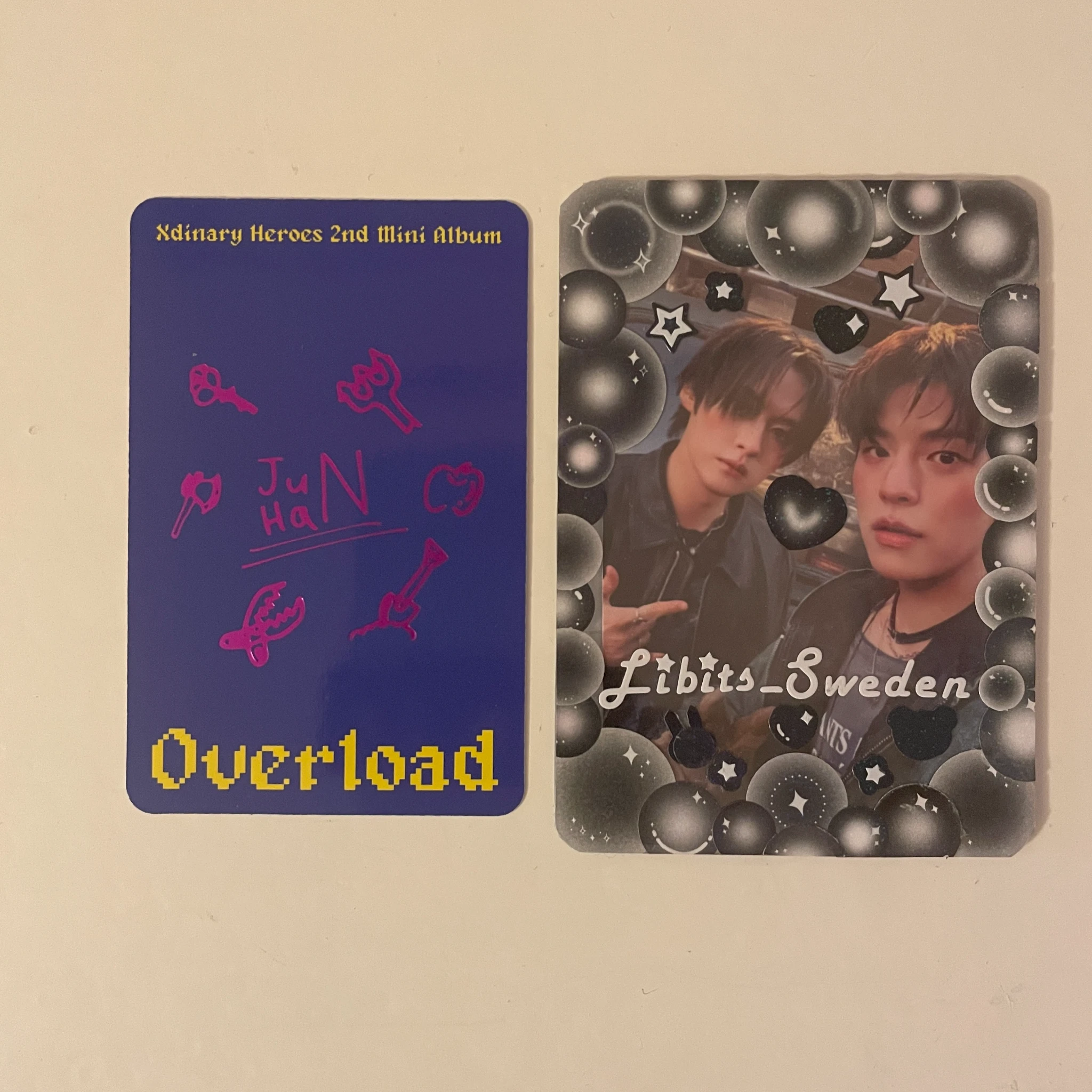 Xdinary Heroes Jun Han Xdinary Heroes - Jun Han - Overload Album album photocard random photocard listing photo 2