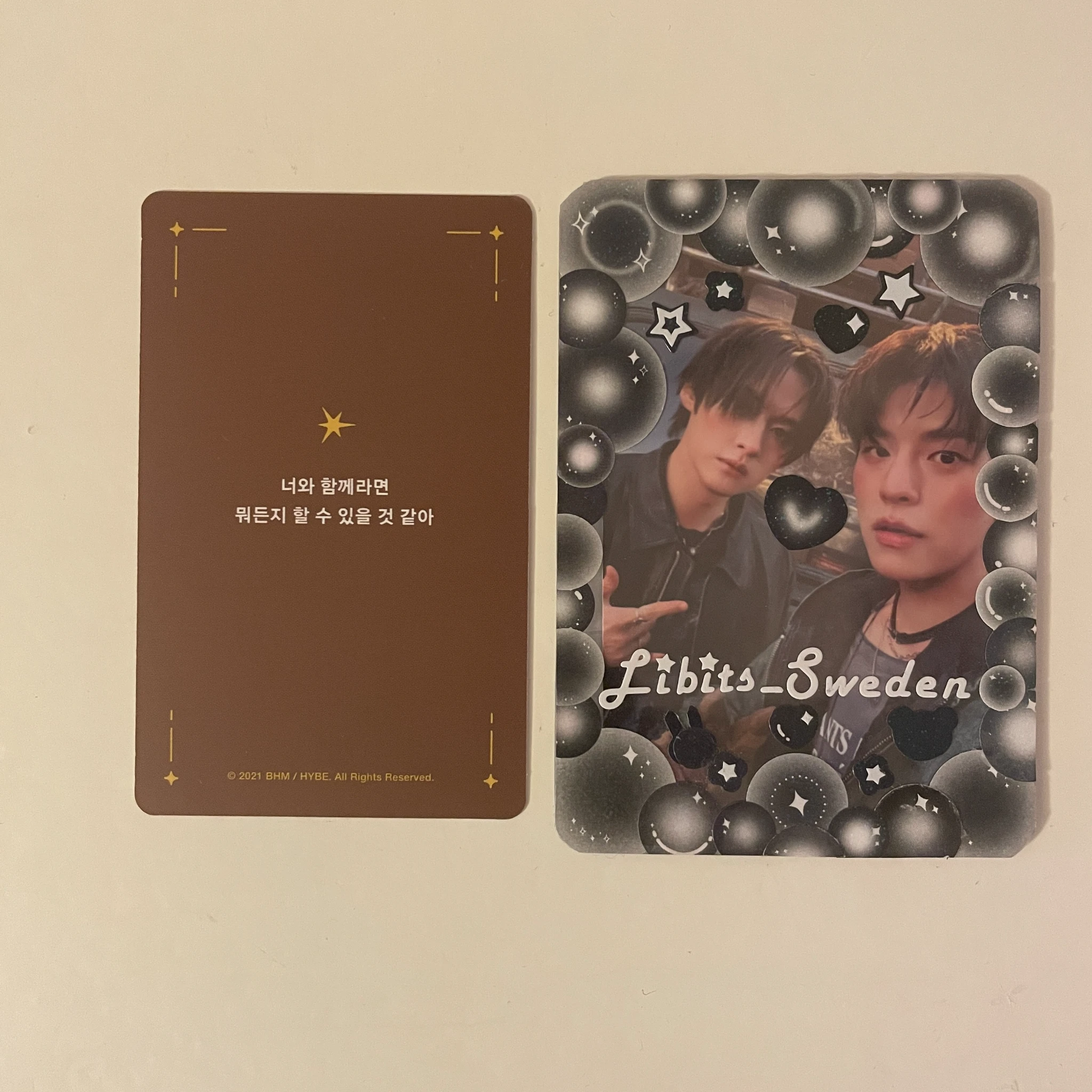 TOMORROW X TOGETHER Yeonjun TOMORROW X TOGETHER - Yeonjun - The Chaos Chapter: Fight or Escape Album os card listing photo 2
