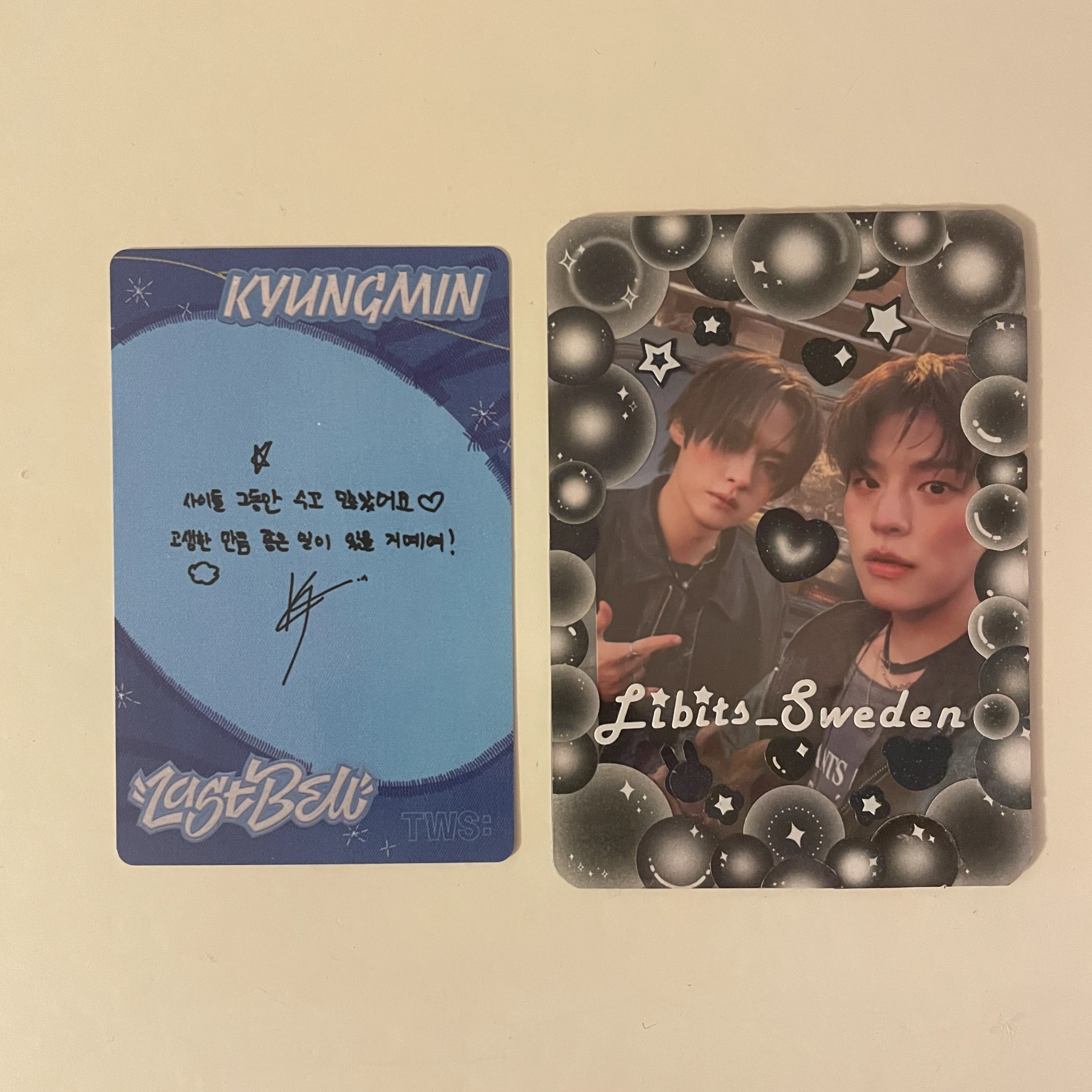 TWS Kyungmin TWS - Kyungmin - Last Bell Album album photocard listing photo 2