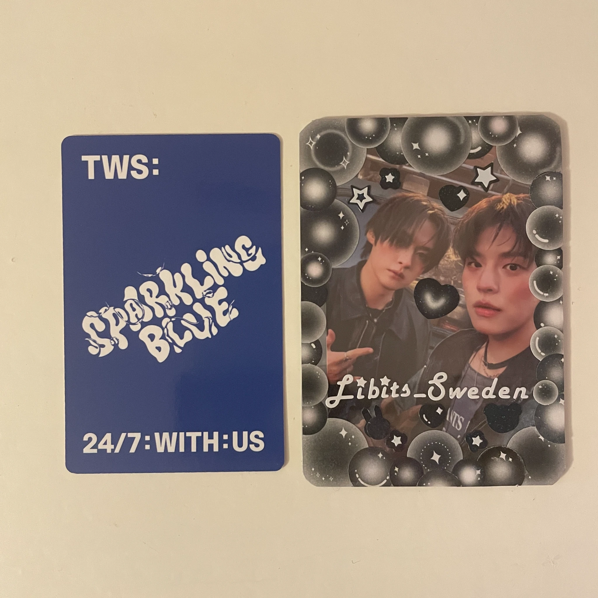 TWS Kyungmin TWS - Kyungmin - Sparkling Blue Album album photocard sparkling version listing photo 2