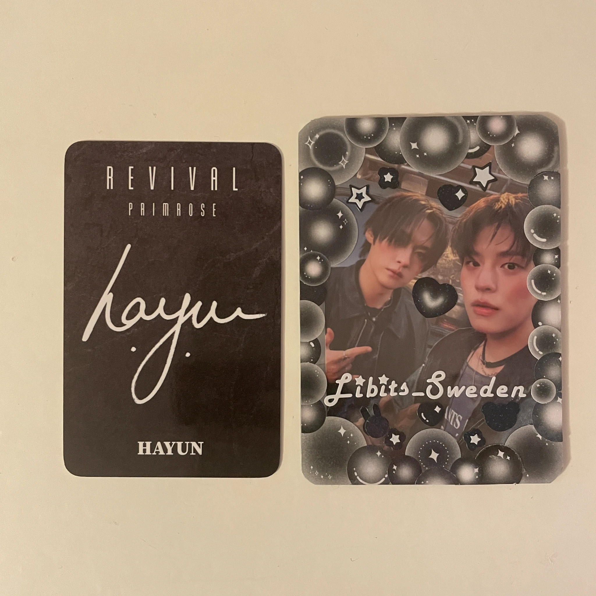 PRIMROSE Hayun PRIMROSE - Hayun - Revival Album tarot version album photocard listing photo 2