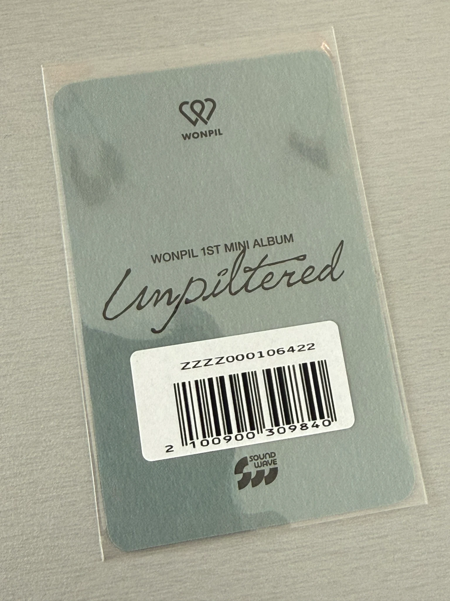 DAY6  Wonpil DAY6  - Wonpil - Unpiltered Album soundwave japan fansign listing photo 2
