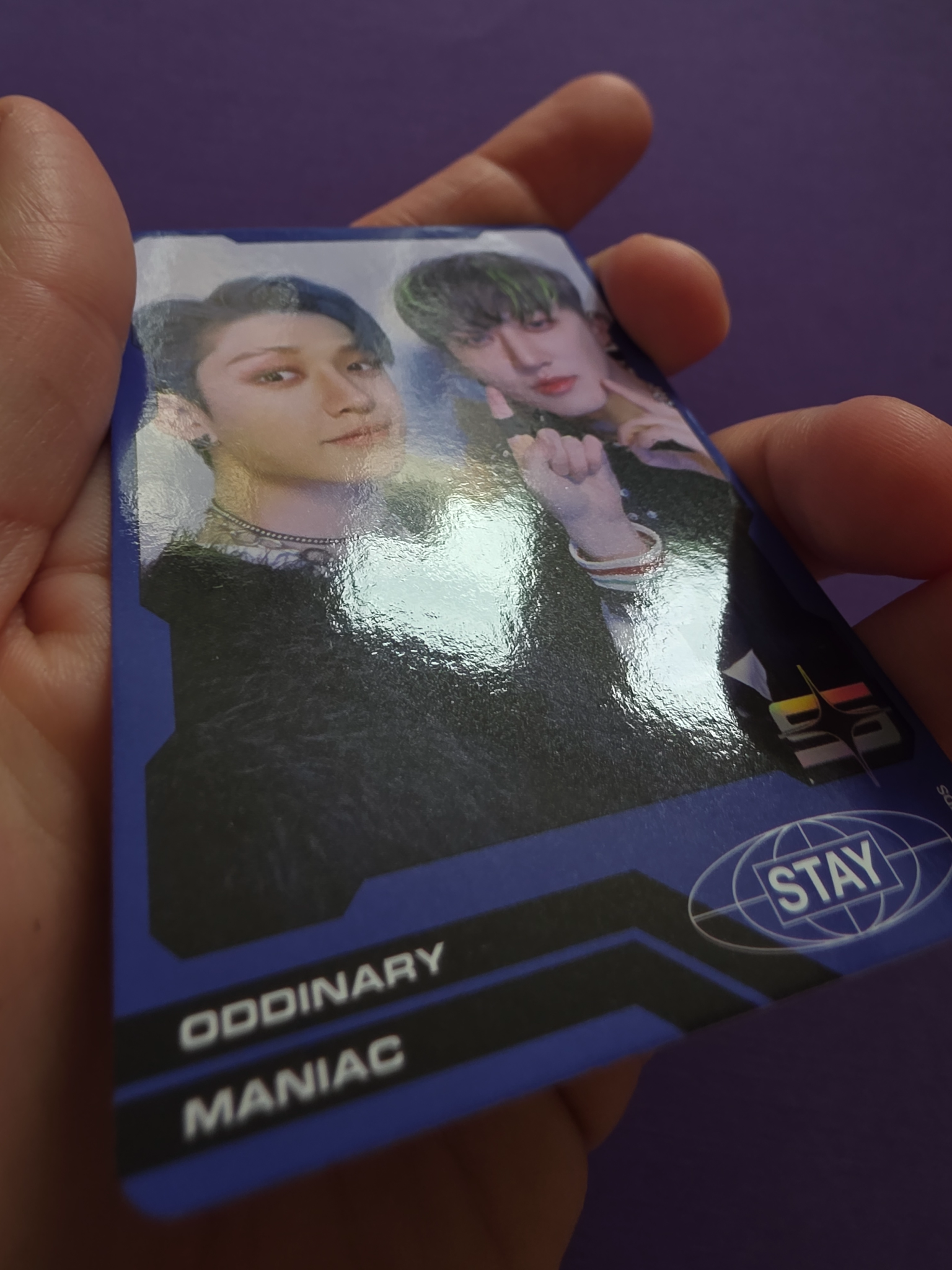 Stray Kids Stray Kids - Bang Chan & Changbin - Oddinary Album trading card pre-order benefit album photocard listing photo 2