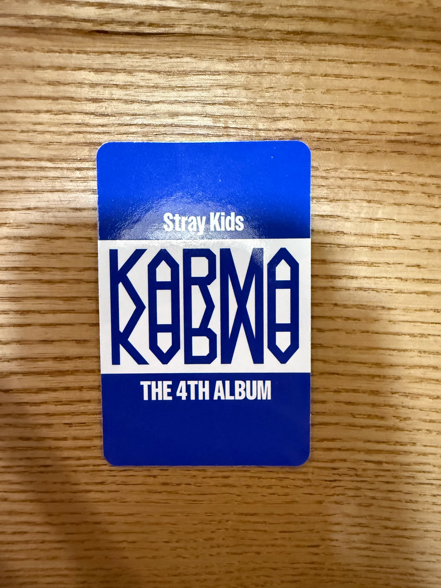 Stray Kids Changbin Stray Kids - Changbin - KARMA Album album photocard accordion version listing photo 2