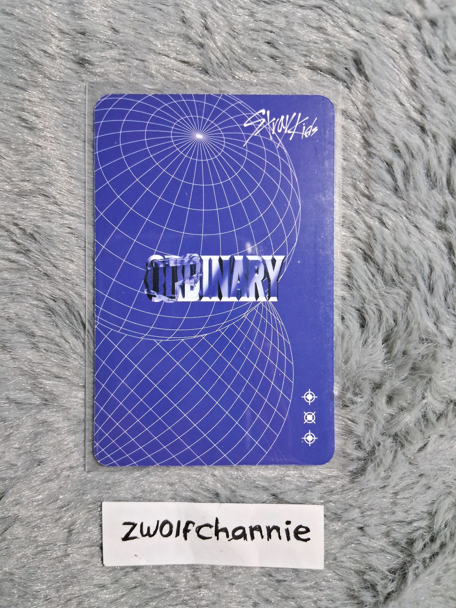 Stray Kids Bang Chan Stray Kids - Bang Chan - Oddinary Album album photocard Bang Chan listing photo 2
