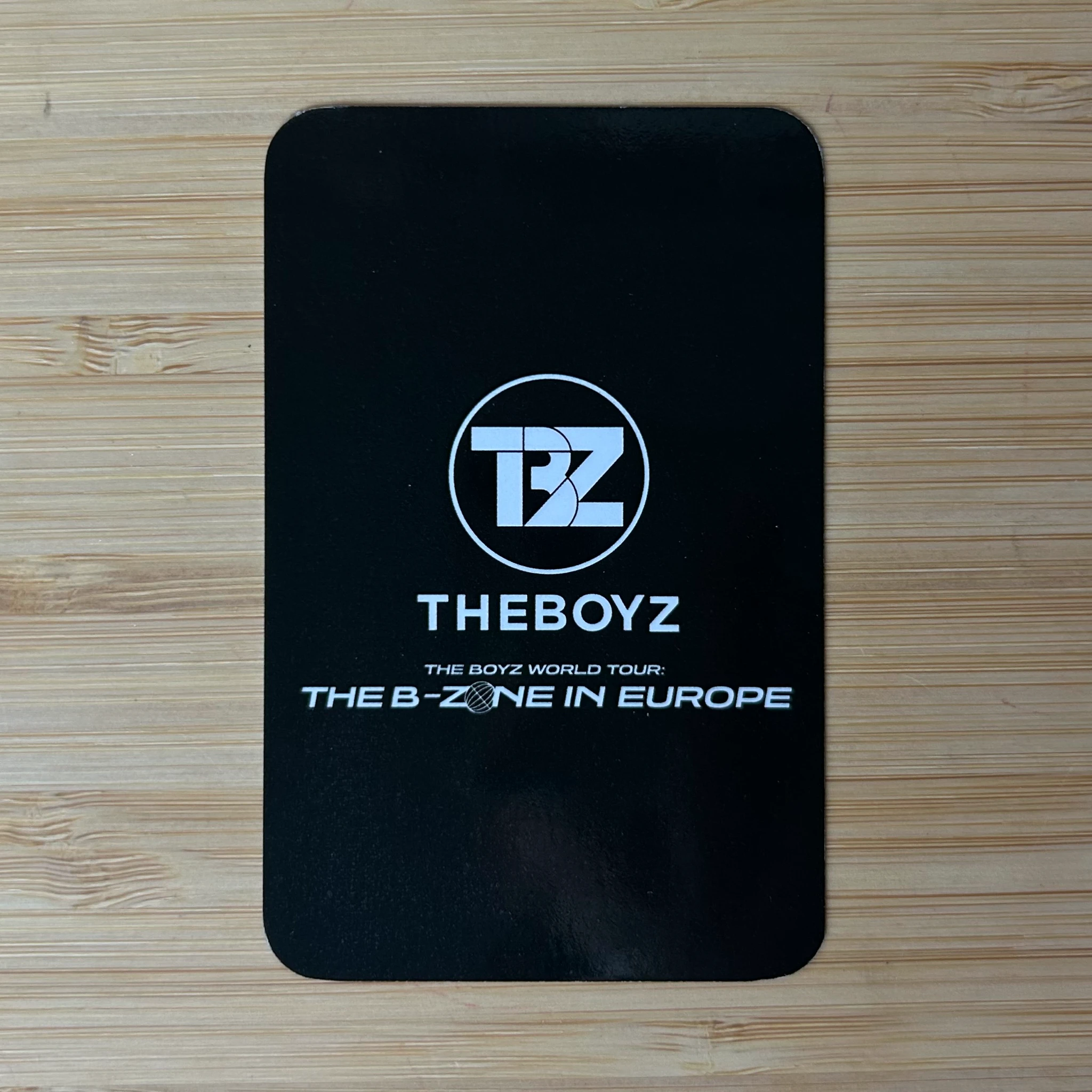 THE BOYZ Younghoon THE BOYZ - Younghoon - World Tour: The B-Zone Event tour merch B version europe (EU) exclusive listing photo 2
