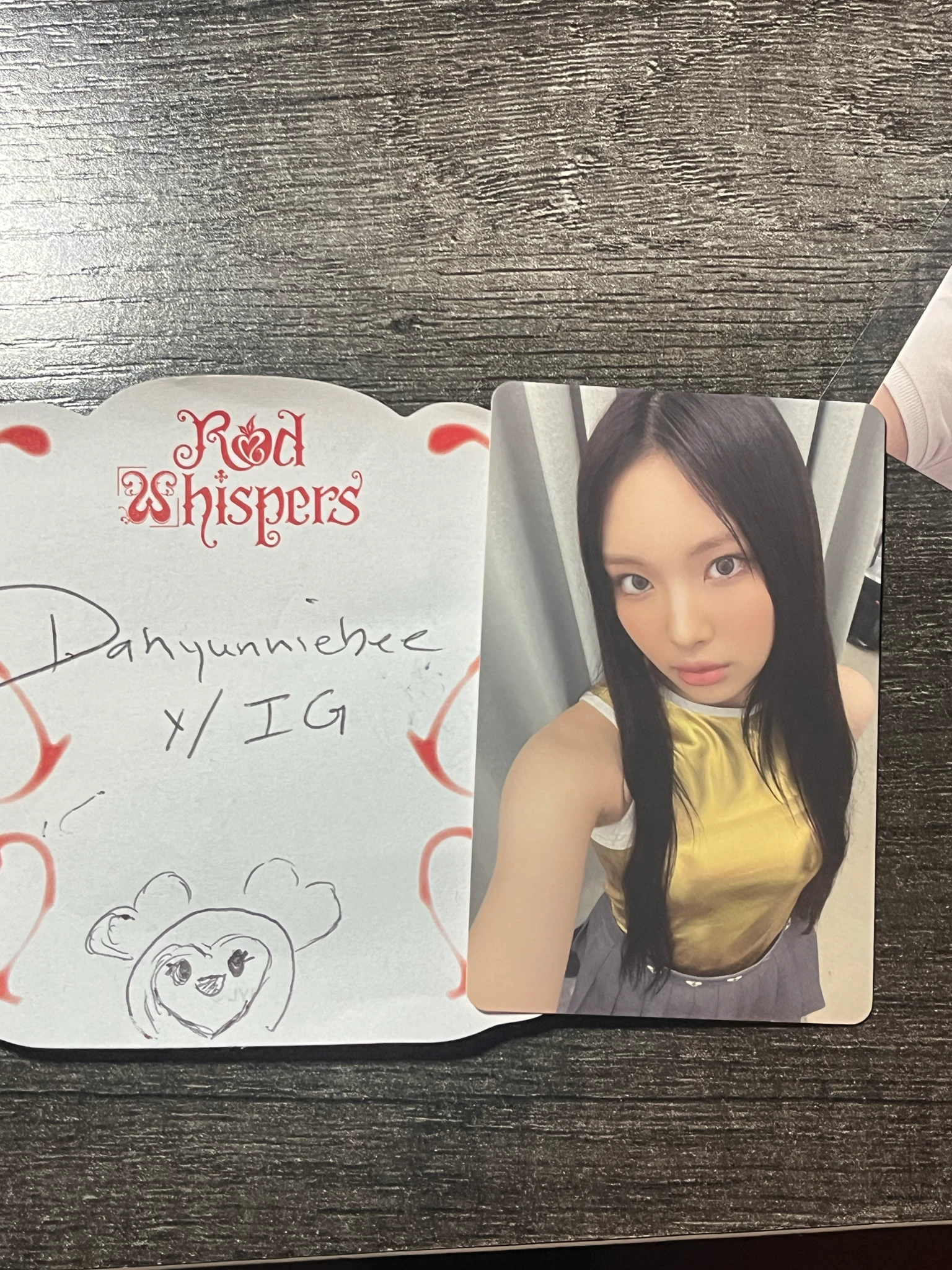 NewJeans Hyein NewJeans - Hyein - Get Up Album album photocard bunny beach bag version hyein version listing photo 2
