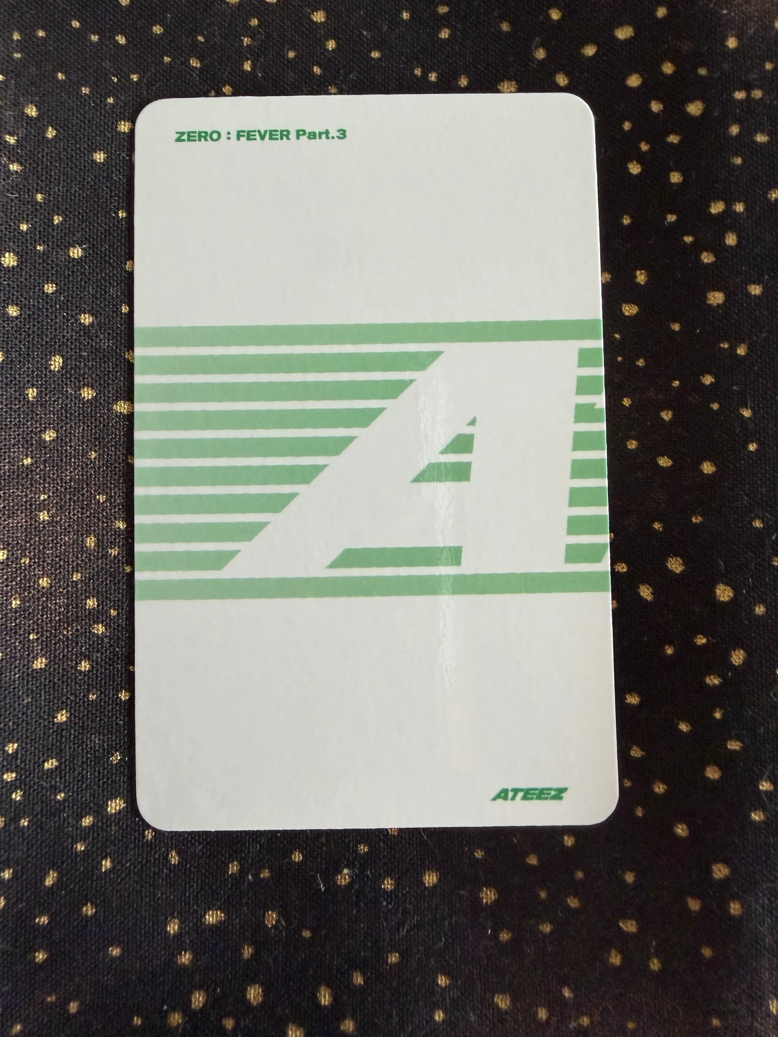 ATEEZ Hongjoong ATEEZ - Hongjoong - ZERO : FEVER Part.3 Album album photocard A version limited version listing photo 2