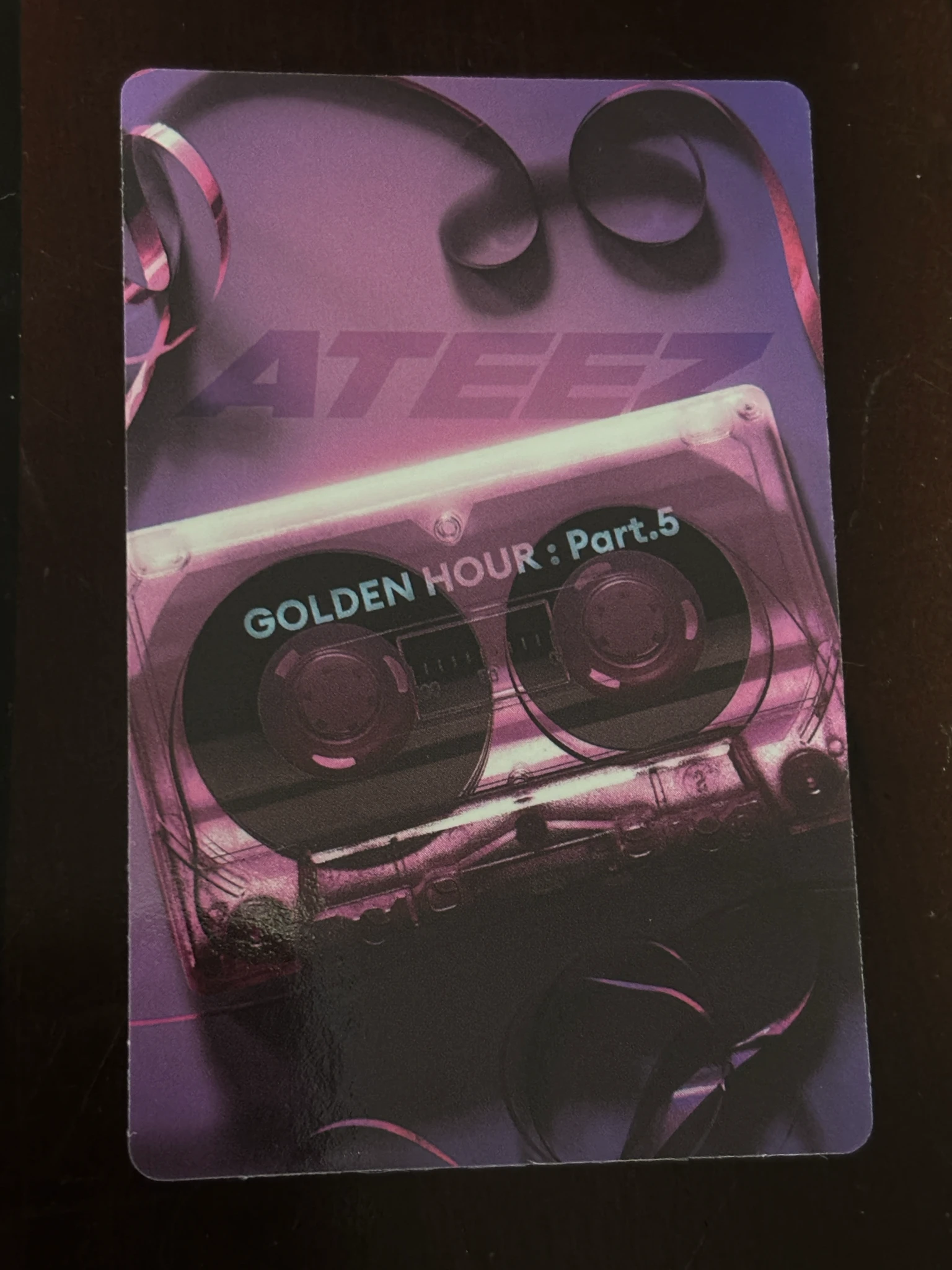 ATEEZ Wooyoung ATEEZ - Wooyoung - GOLDEN HOUR : Part.5 Album vinyl version listing photo 2