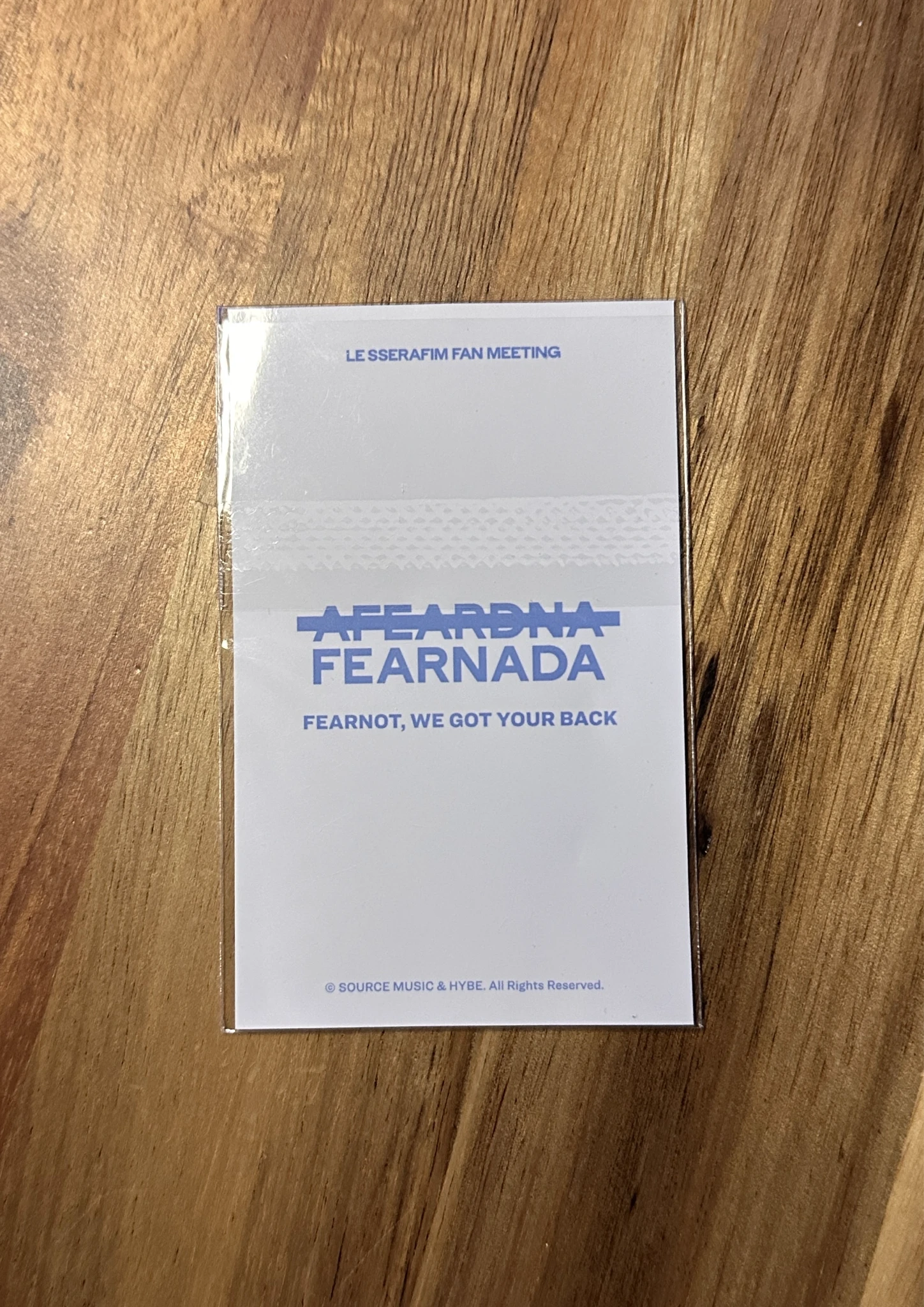 LE SSERAFIM LE SSERAFIM - 'Fearnada' 2024 S/S - Seoul Event cross bag bag merch listing photo 2