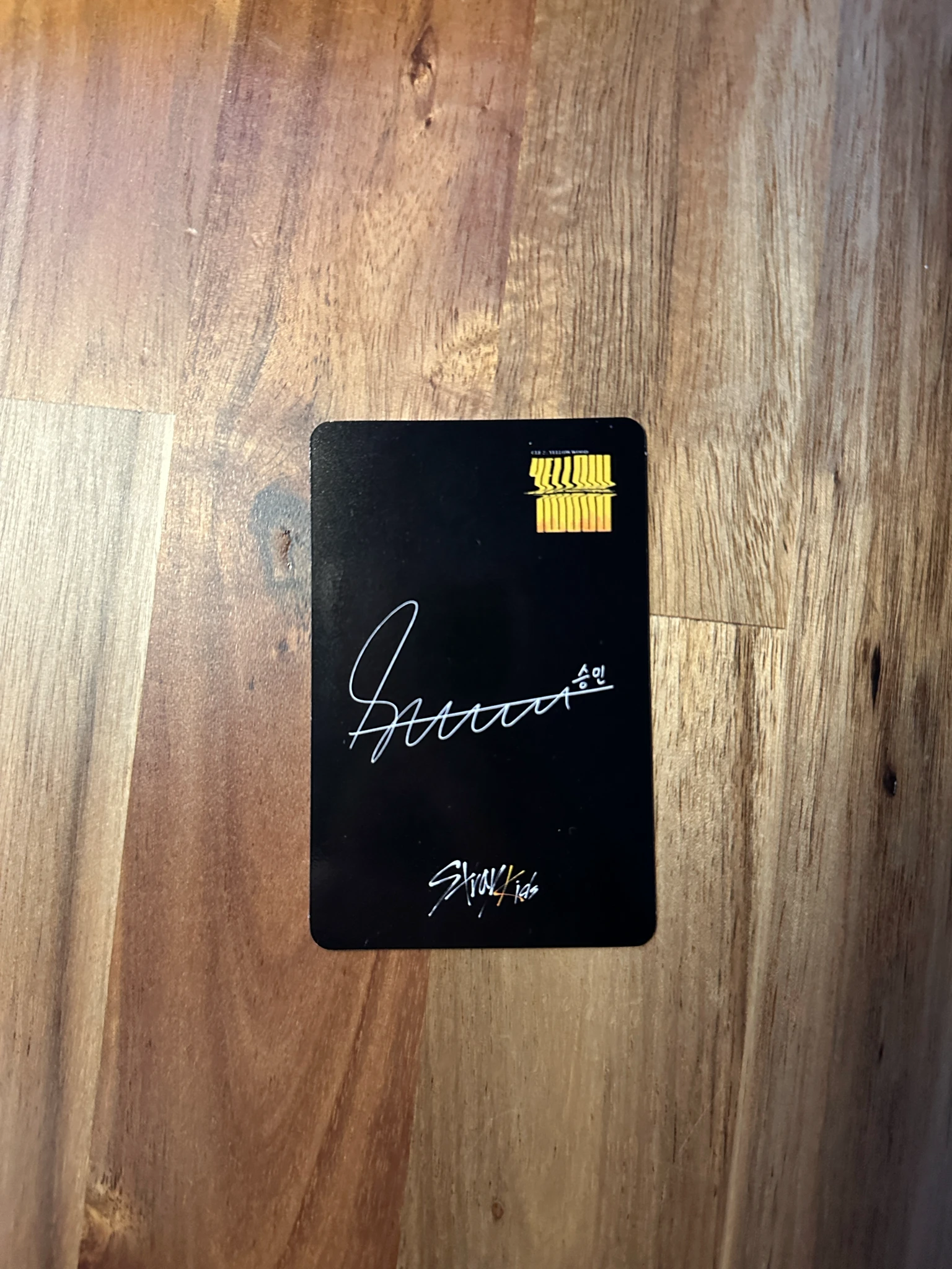Stray Kids Seungmin Stray Kids - Seungmin - Clé 2: Yellow Wood Album pob (pre-order benefit) mymusictaste (mmt) listing photo 2