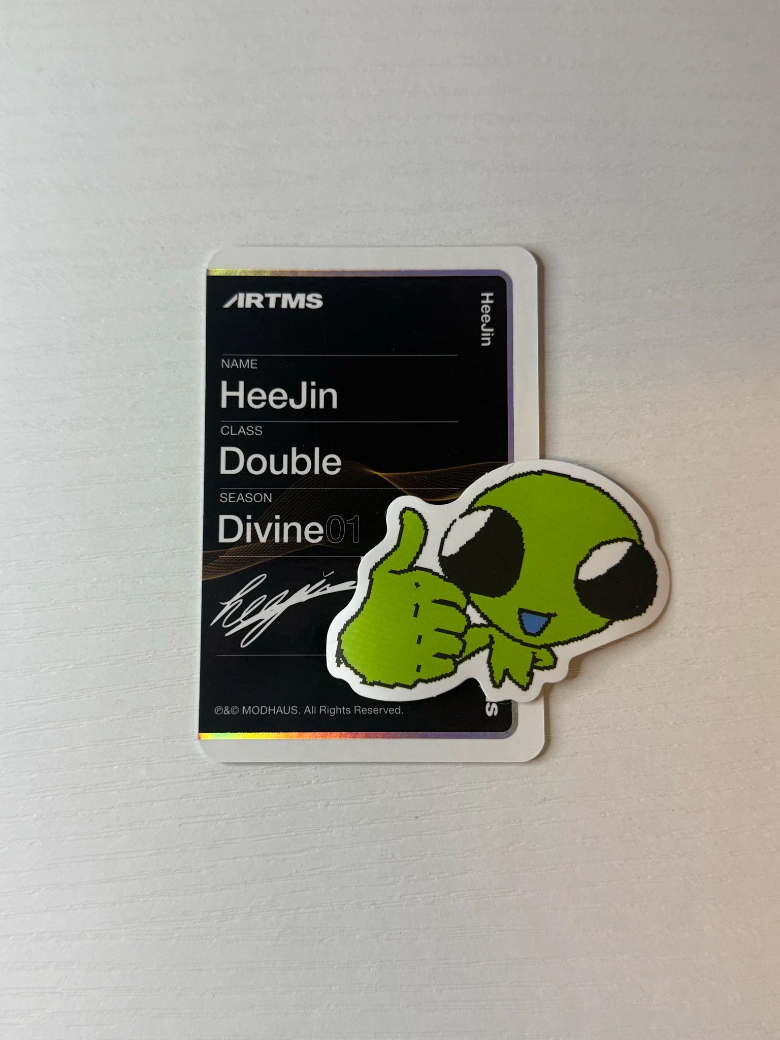 ARTMS HeeJin ARTMS - HeeJin - Club Icarus Album album photocard objekt music album listing photo 2