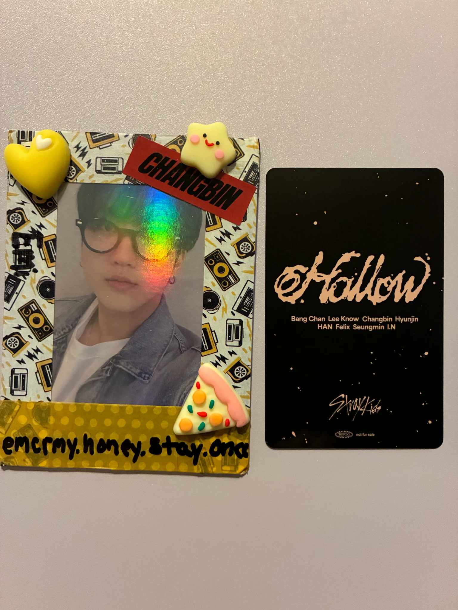 Stray Kids Stray Kids - Hollow Album UNIT Card Han I.N listing photo 2