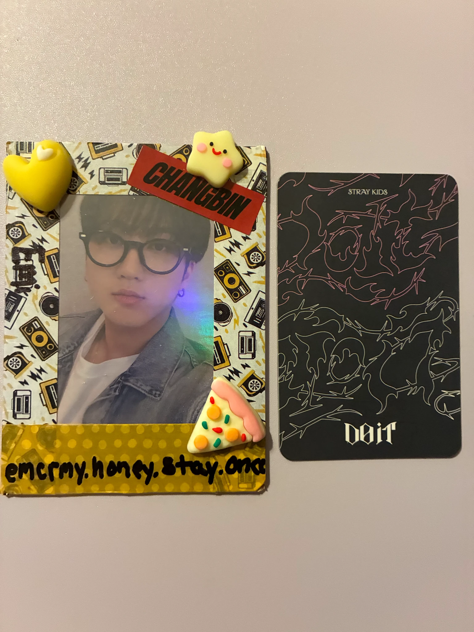 Stray Kids Bang Chan Stray Kids - Bang Chan - Do It Album album photocard it version lenticular listing photo 2