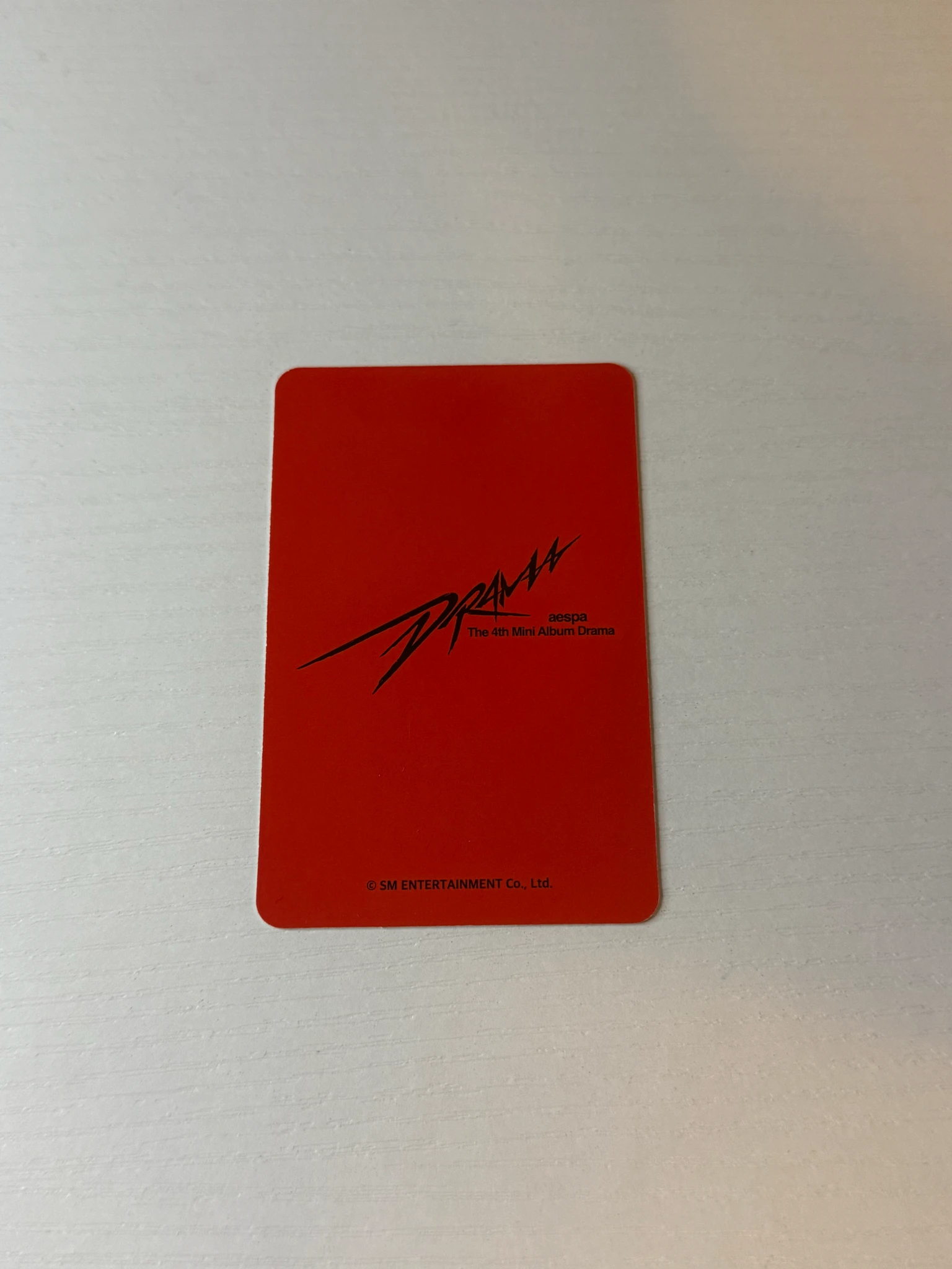 aespa Giselle aespa - Giselle - Drama Album pre-order benefit video call Kpopmerch listing photo 2