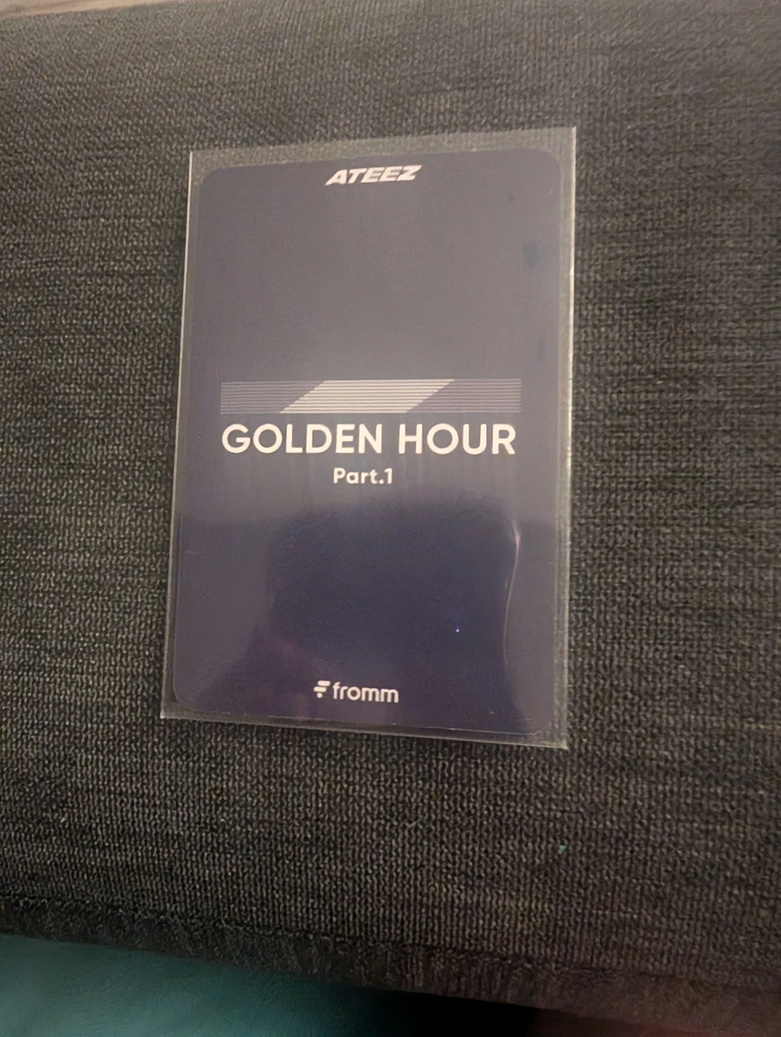 ATEEZ Wooyoung ATEEZ - Wooyoung - Golden Hour : Part.1 Album fromm store pob (pre-order benefit) listing photo 2