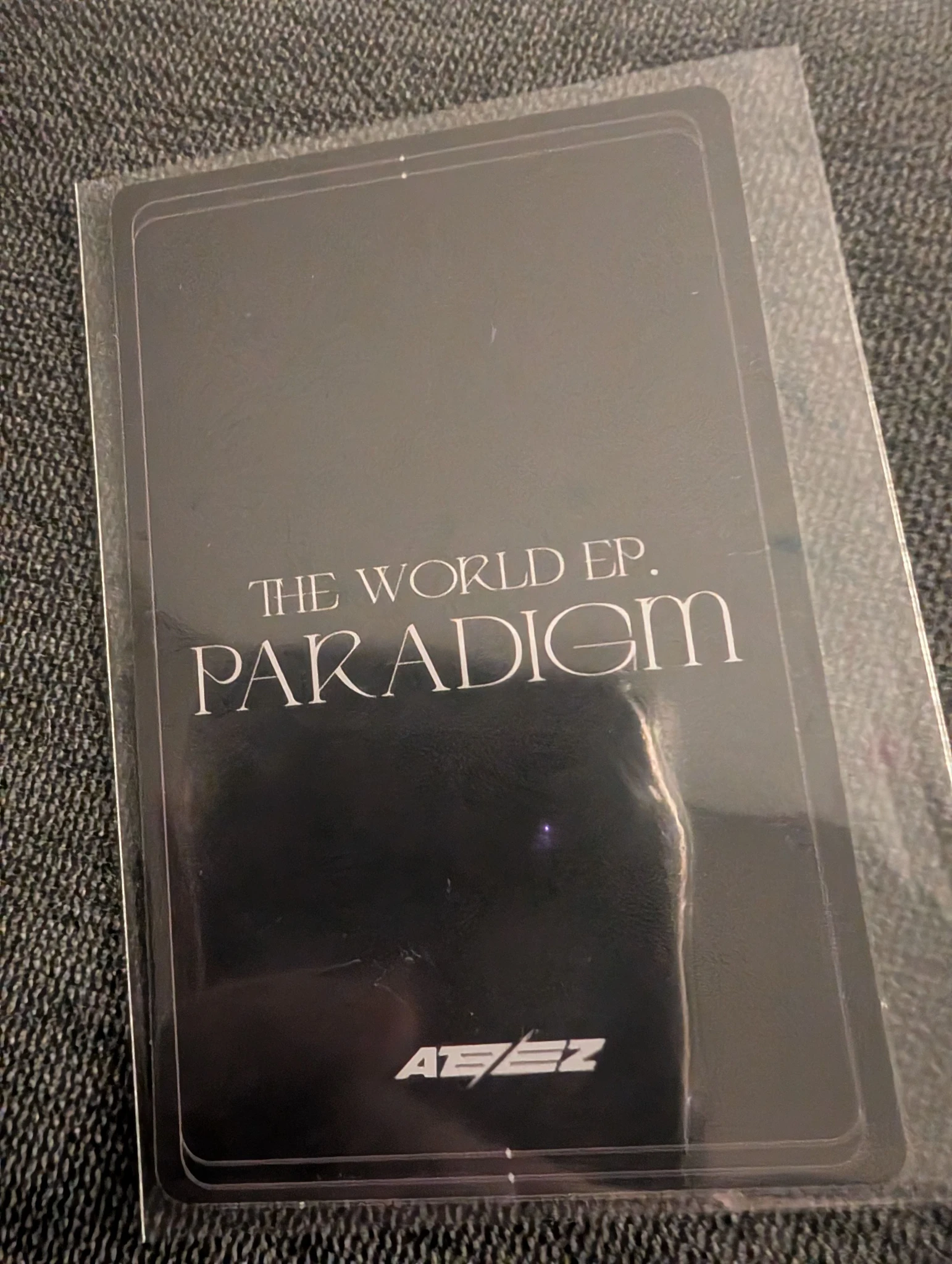ATEEZ Hongjoong ATEEZ - Hongjoong - THE WORLD EP.PARADIGM Album album photocard listing photo 2