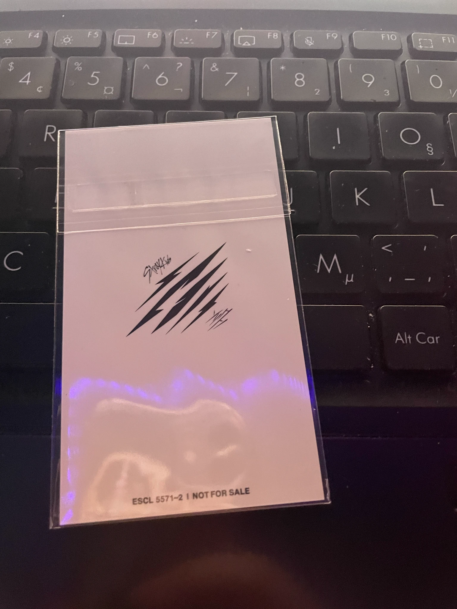 Stray Kids Seungmin Stray Kids - Seungmin - Scars Album album photocard limited version A version listing photo 2