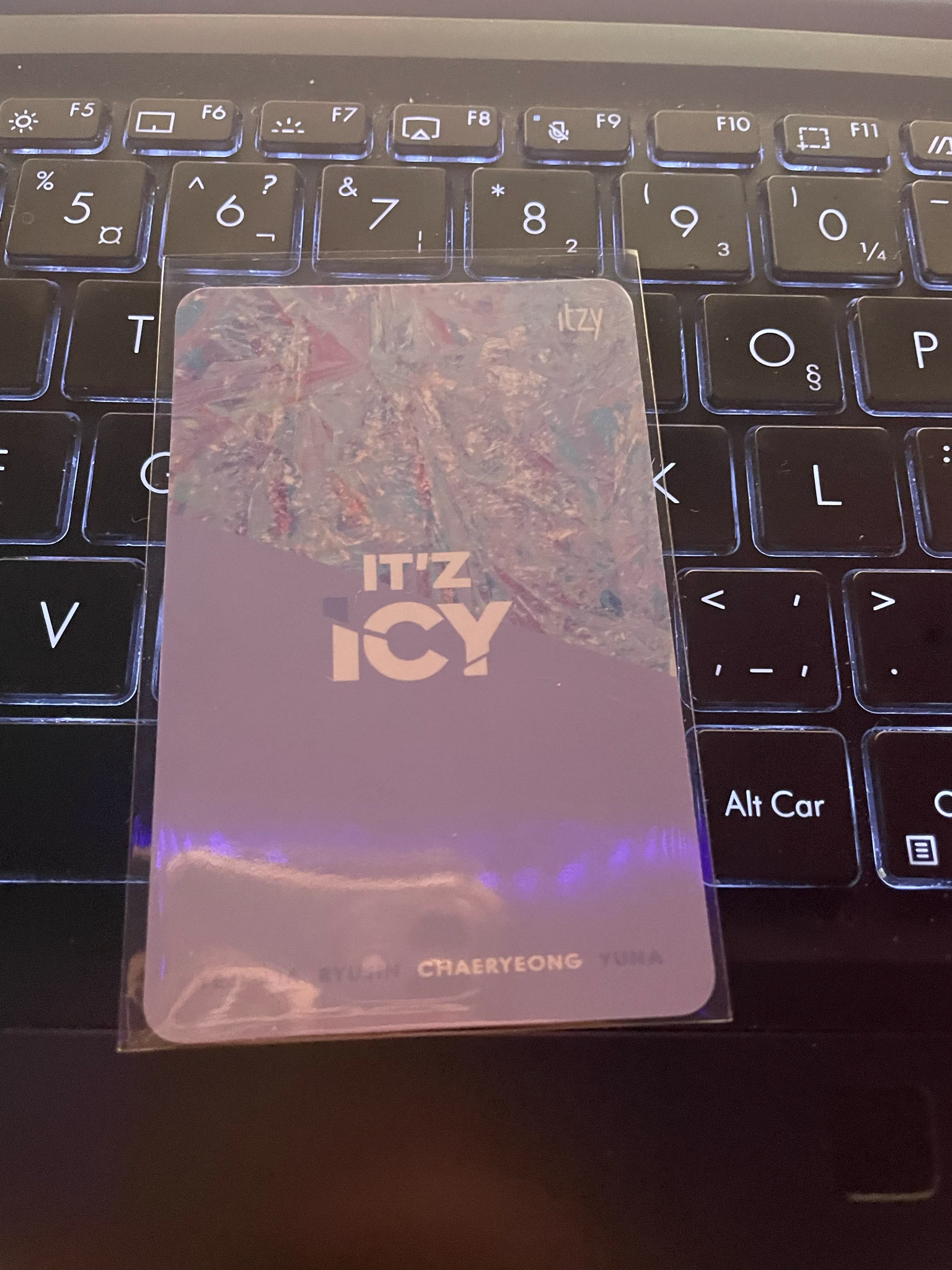 ITZY Chaeryeong ITZY - Chaeryeong - IT’Z ICY Album album photocard listing photo 2