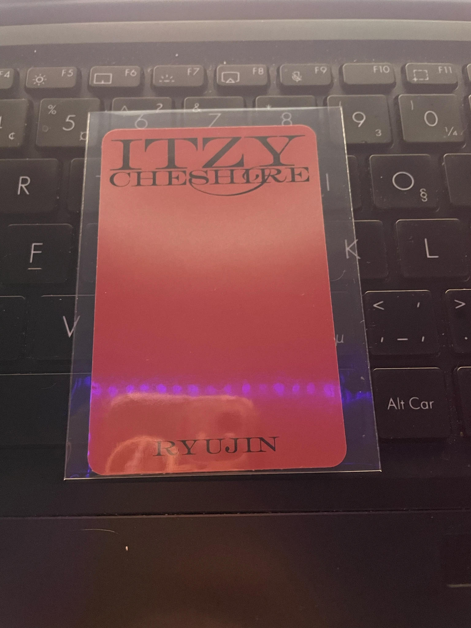 ITZY Ryujin ITZY - Ryujin - Cheshire Album album photocard limited version listing photo 2