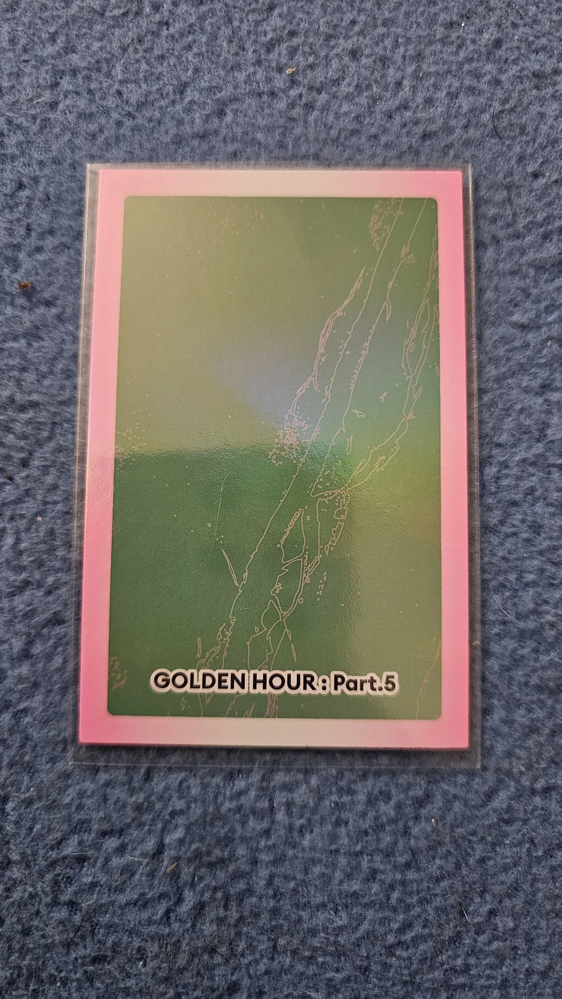 ATEEZ Mingi ATEEZ - Mingi - GOLDEN HOUR : Part.5 Album character card Z version album photocard listing photo 2