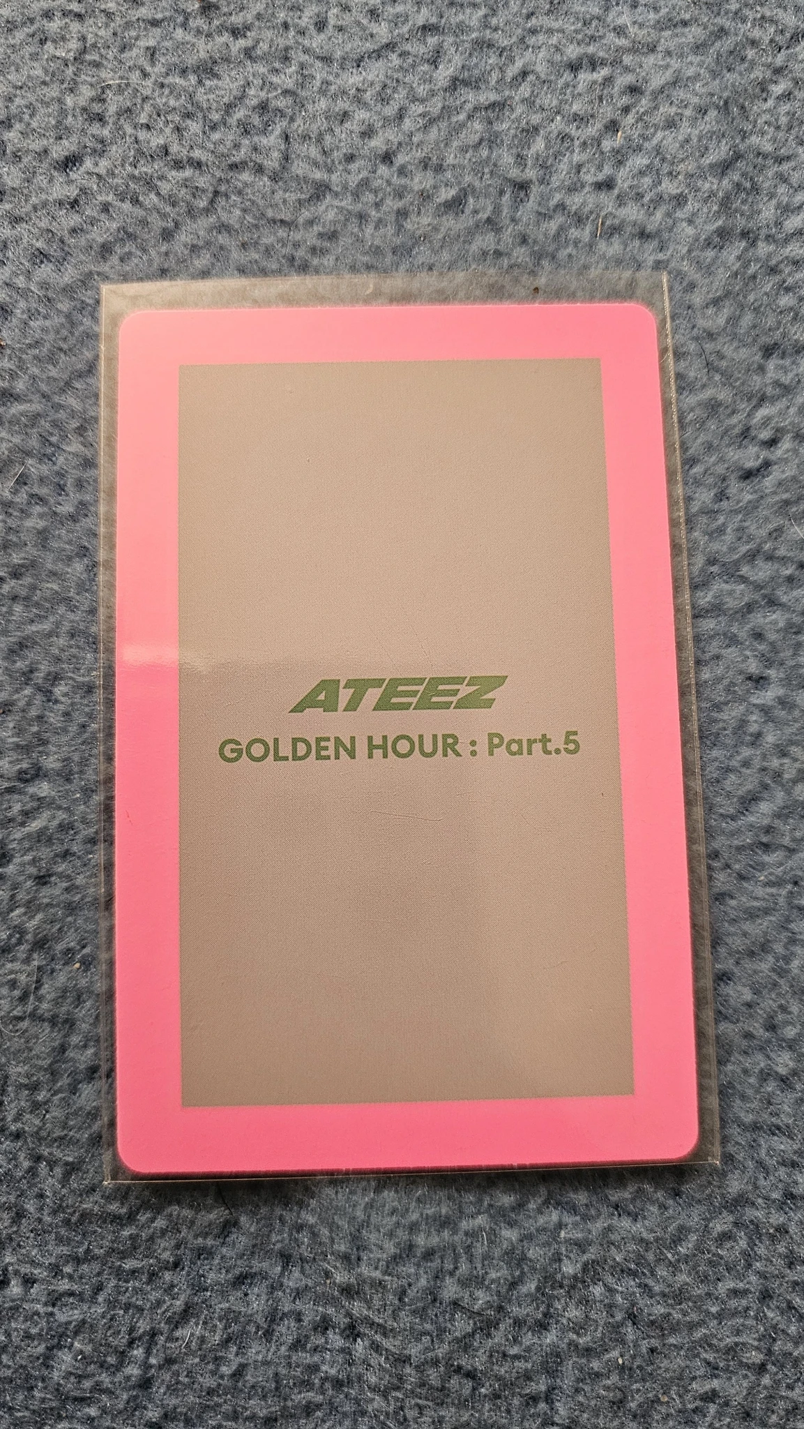 ATEEZ Jongho ATEEZ - Jongho - GOLDEN HOUR : Part.5 Album album photocard listing photo 2