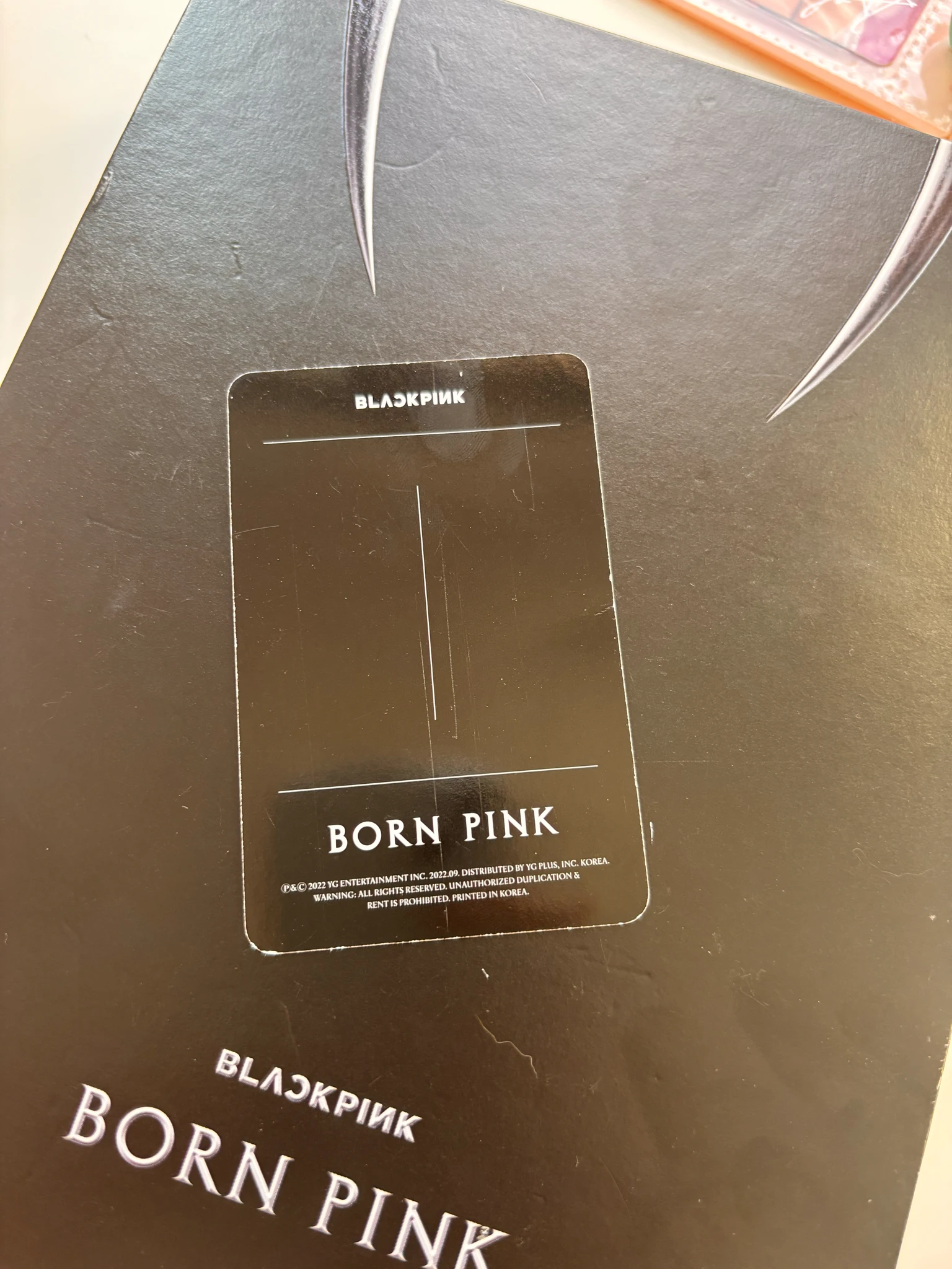 BLACKPINK Jisoo BLACKPINK-Jisoo-Album-BORN PINK listing photo 2