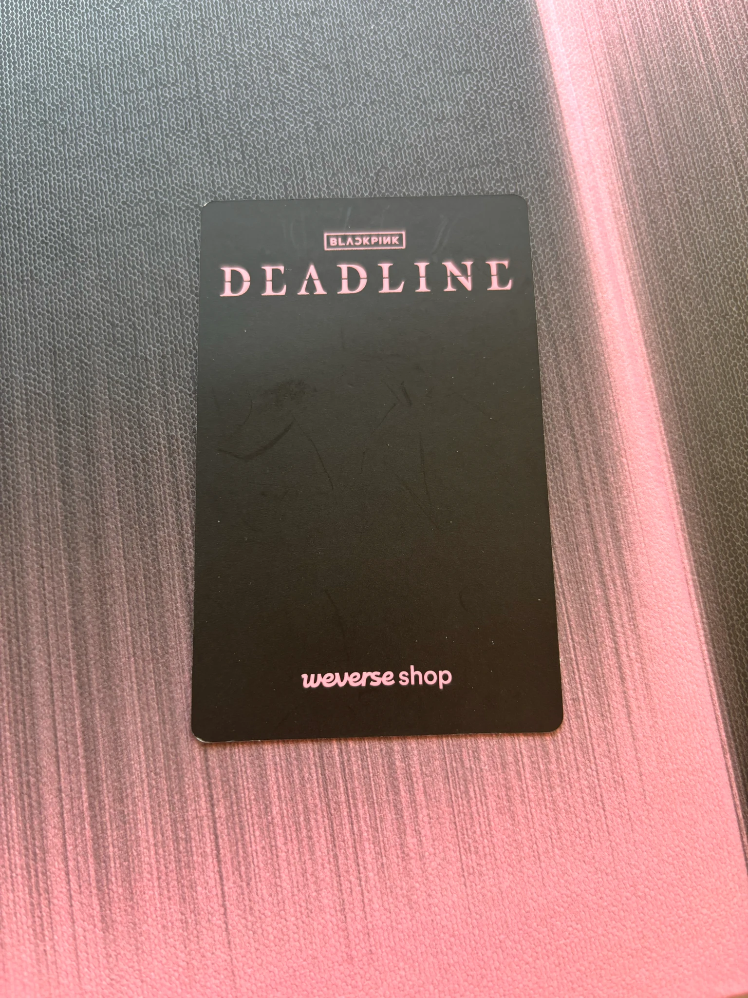 BLACKPINK Rosé BLACKPINK - Rosé - Deadline Album pob (pre-order benefit) keyring weverse global shop (wvg) listing photo 2