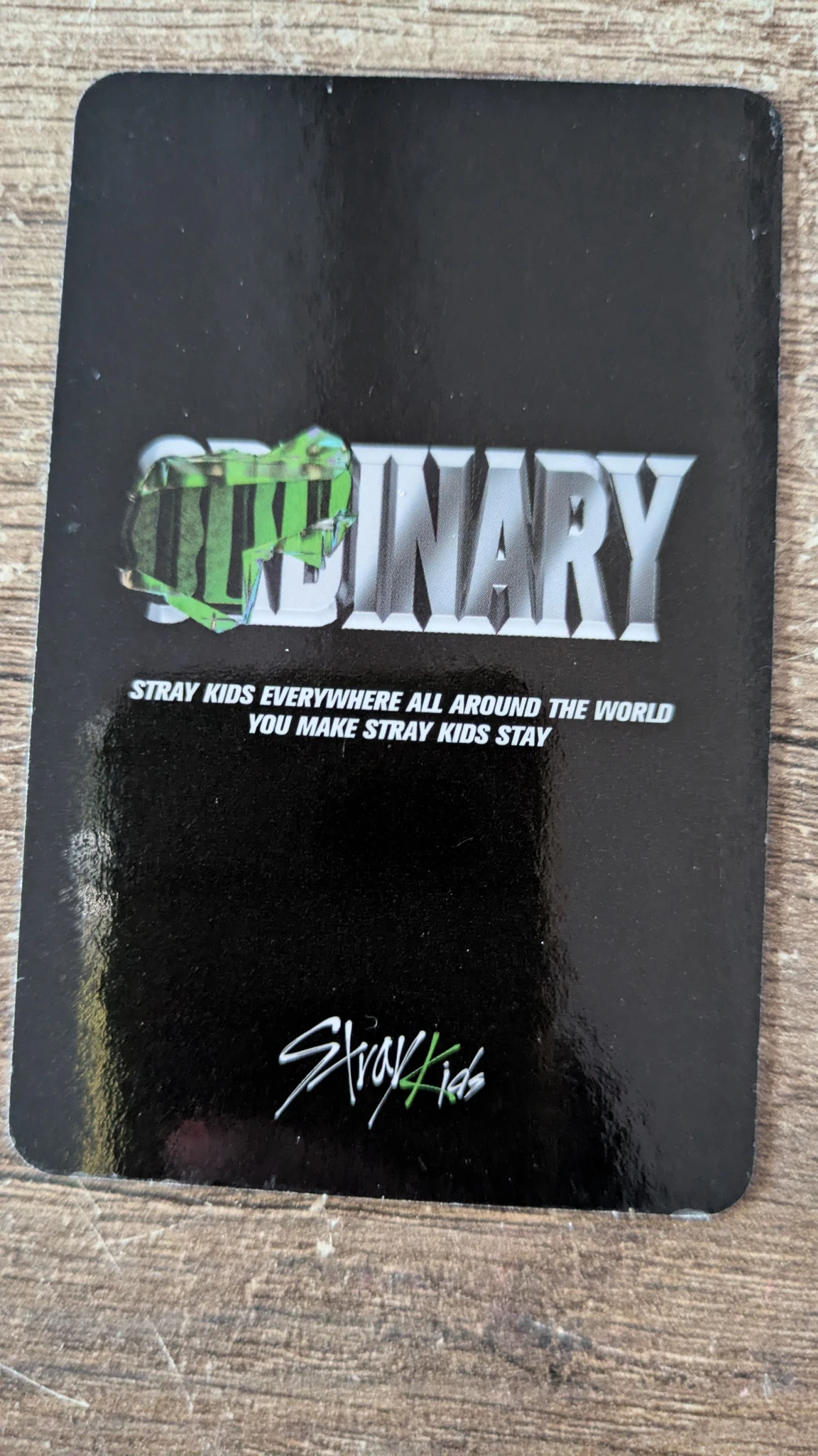 Stray Kids Felix Stray Kids - Felix - Oddinary Album synnara pre-order benefit (pob) listing photo 2