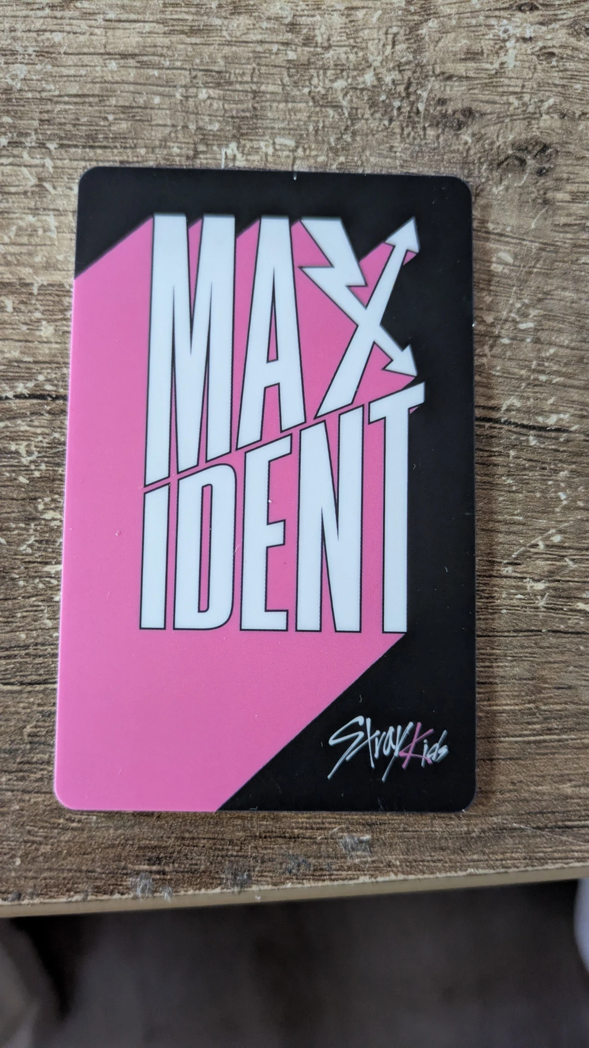 Stray Kids Felix Stray Kids - Felix - Maxident Album soundwave lucky draw round 2 pvc card listing photo 2