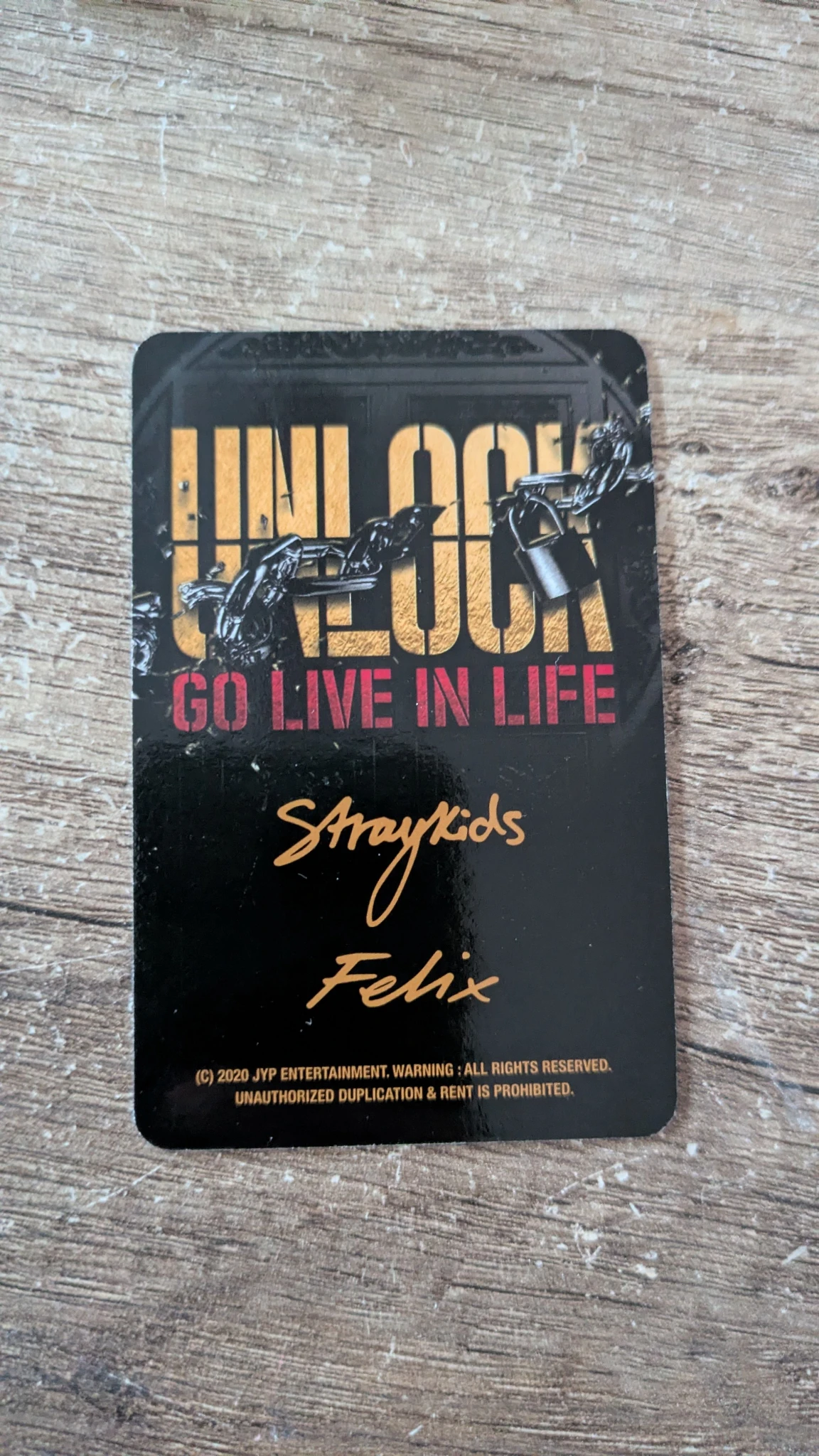 Stray Kids Stray Kids - Unlock : GO LIVE IN LIFE Event sticker sticker set merch inclusion photo ticket listing photo 2