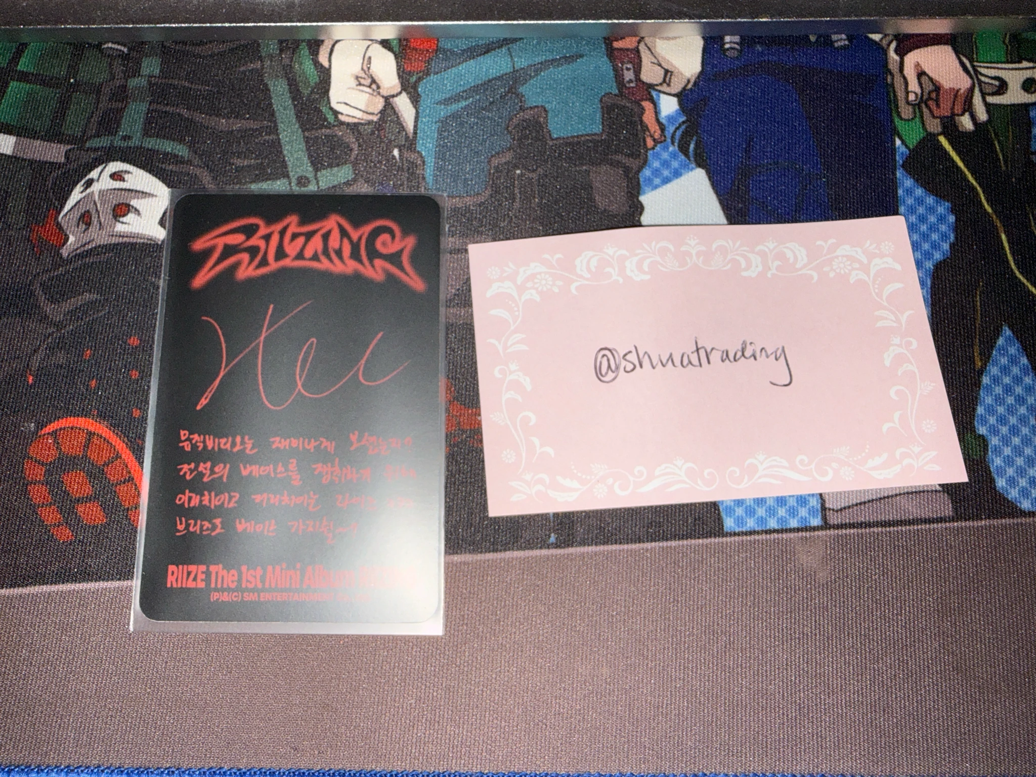 RIIZE  Sohee RIIZE  - Sohee - Riizing Album album photocard photo pack version C version listing photo 2