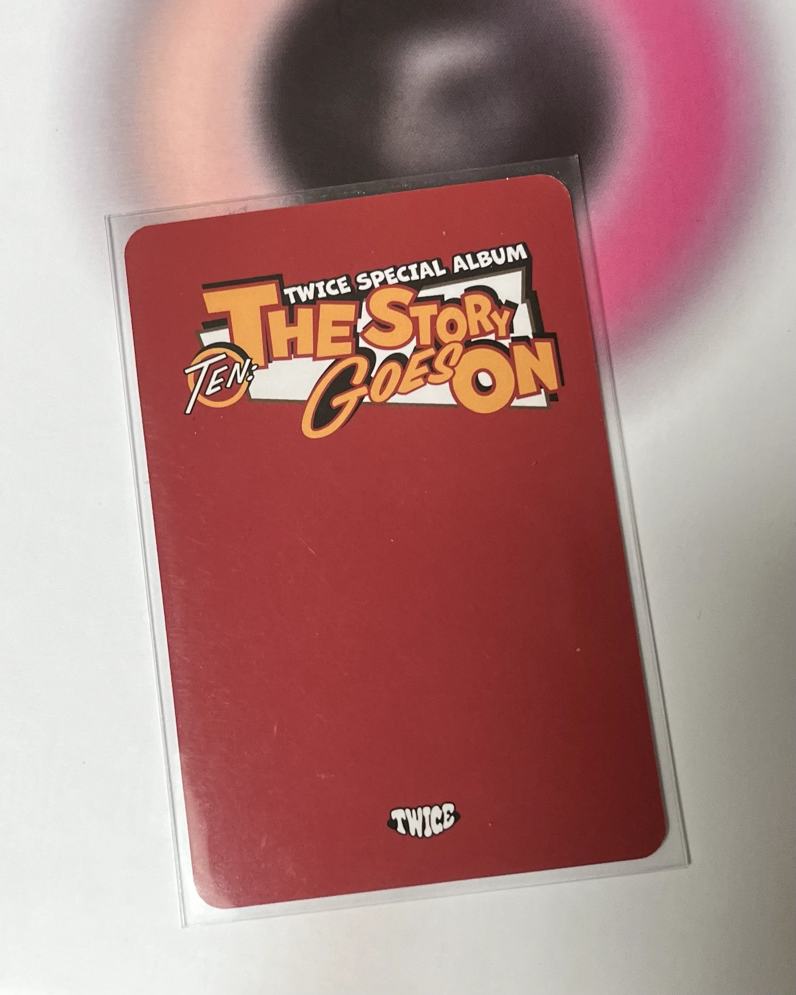 TWICE Momo TWICE - Momo - TEN: The Story Goes On Album pre-order benefit listing photo 2