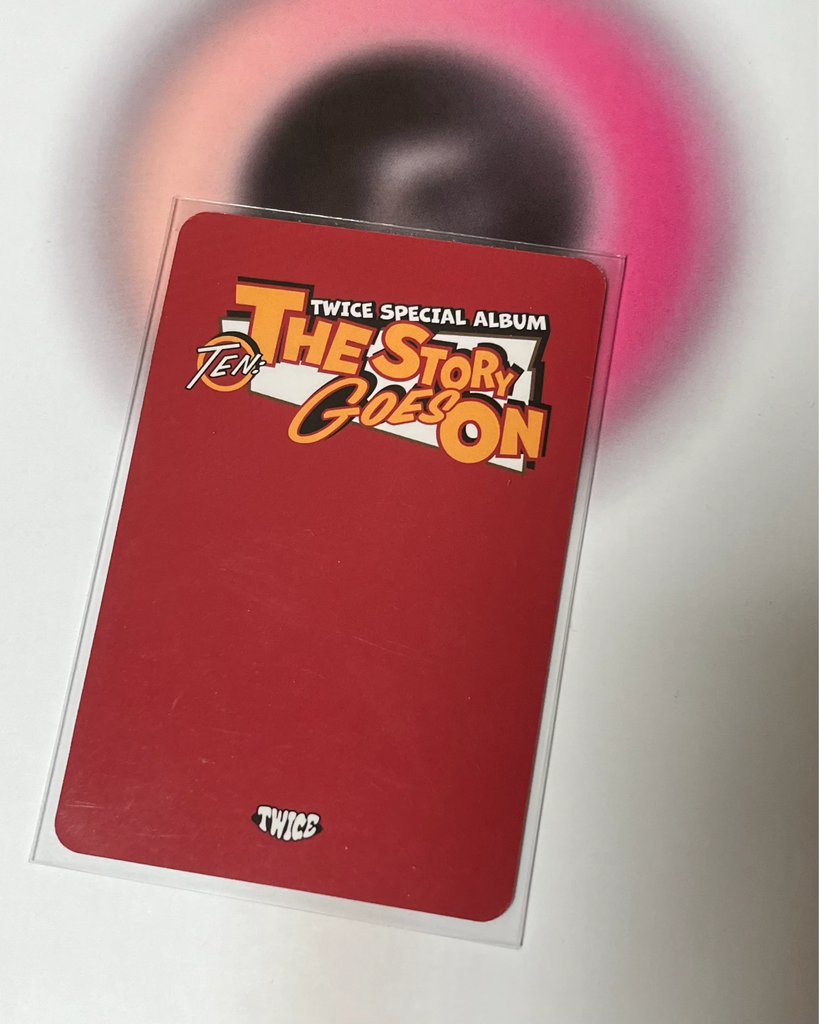 TWICE Jihyo TWICE - Jihyo - TEN: The Story Goes On Album pre-order benefit listing photo 2