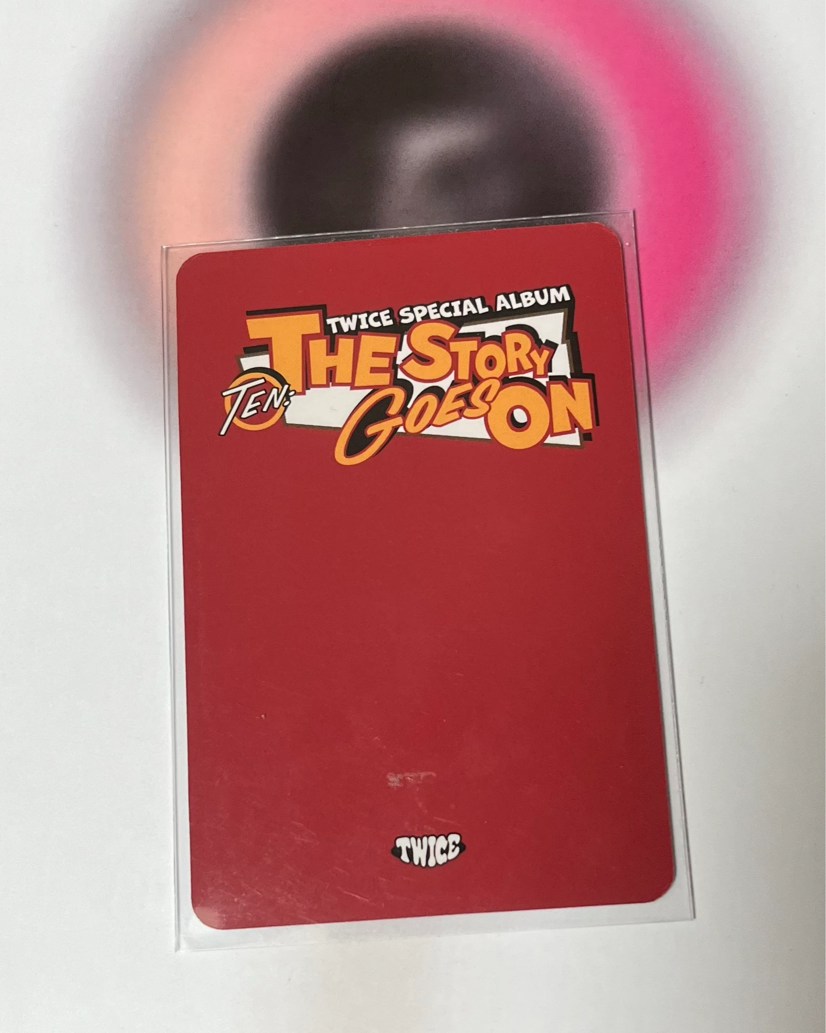 TWICE Mina TWICE - Mina - TEN: The Story Goes On Album pre-order benefit listing photo 2