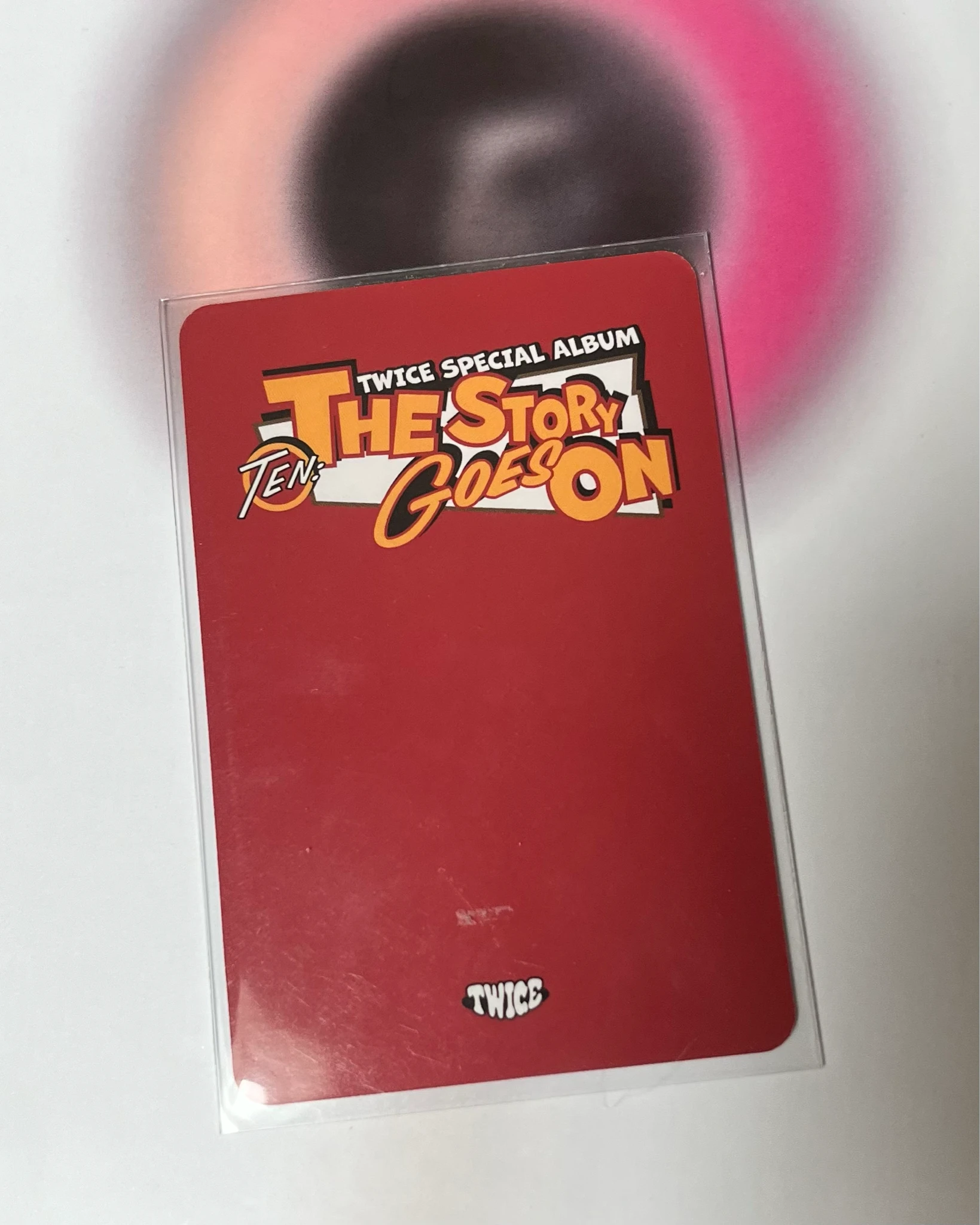 TWICE Dahyun TWICE - Dahyun - TEN: The Story Goes On Album pre-order benefit listing photo 2