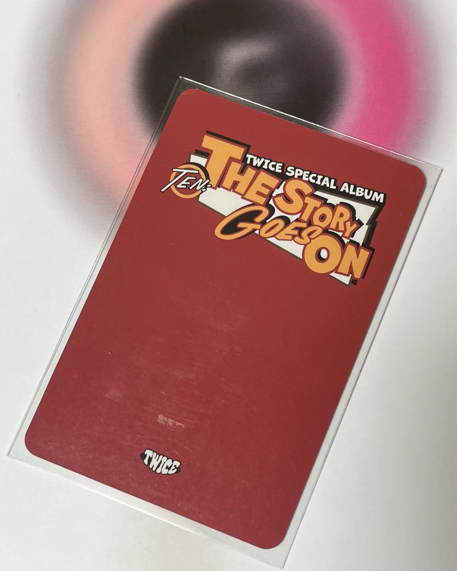 TWICE Chaeyoung TWICE - Chaeyoung - TEN: The Story Goes On Album pre-order benefit listing photo 2