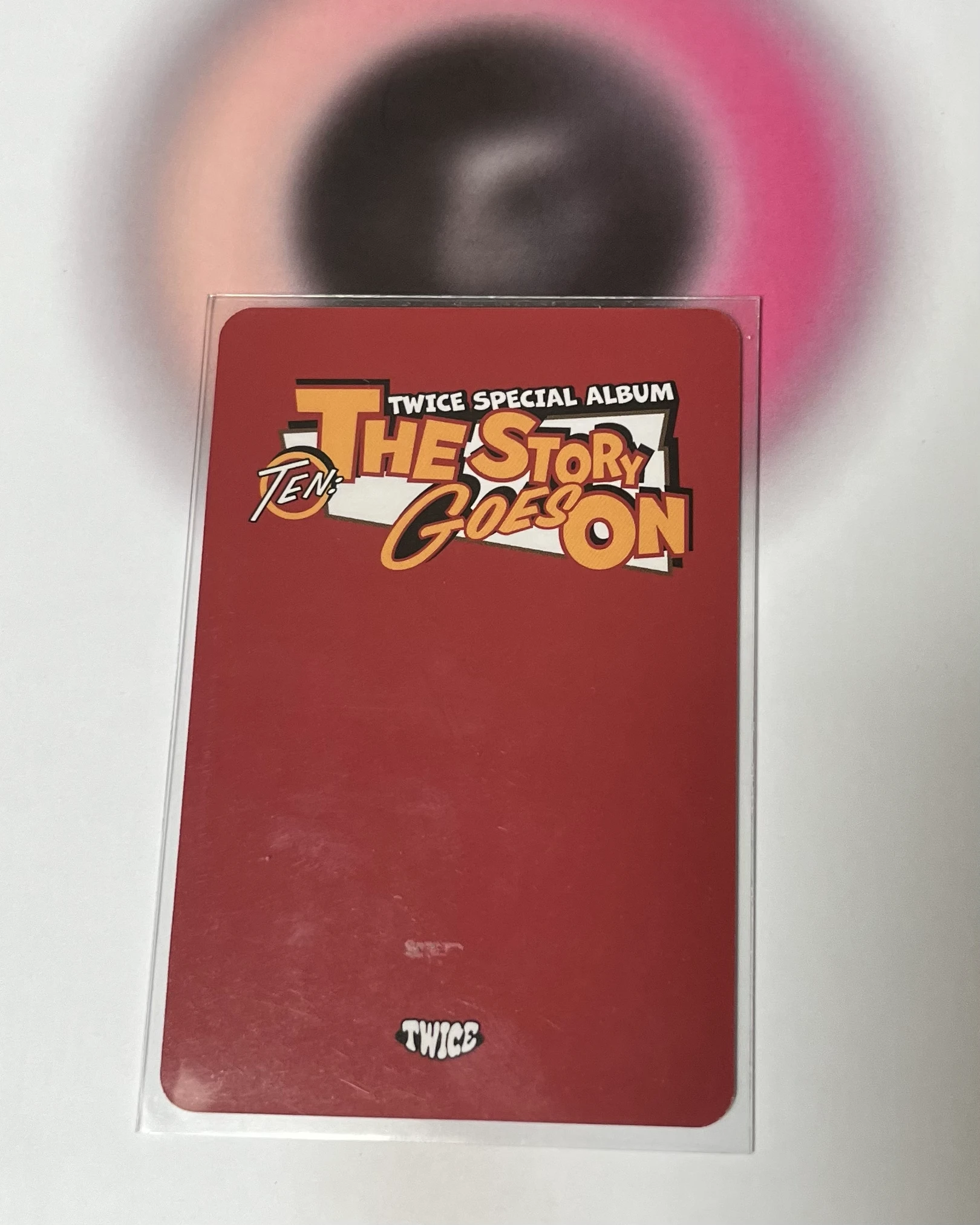 TWICE Tzuyu TWICE - Tzuyu - TEN: The Story Goes On Album pre-order benefit listing photo 2