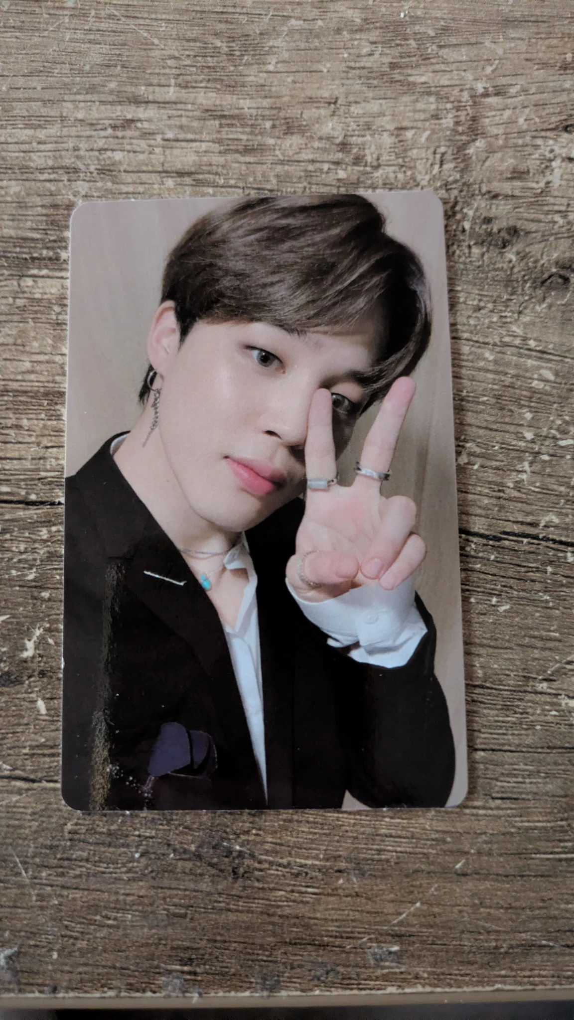 BTS Jimin BTS - Jimin - Memories of 2019 Other double-sided blu-ray version dvd/blu-ray photocard listing photo 2