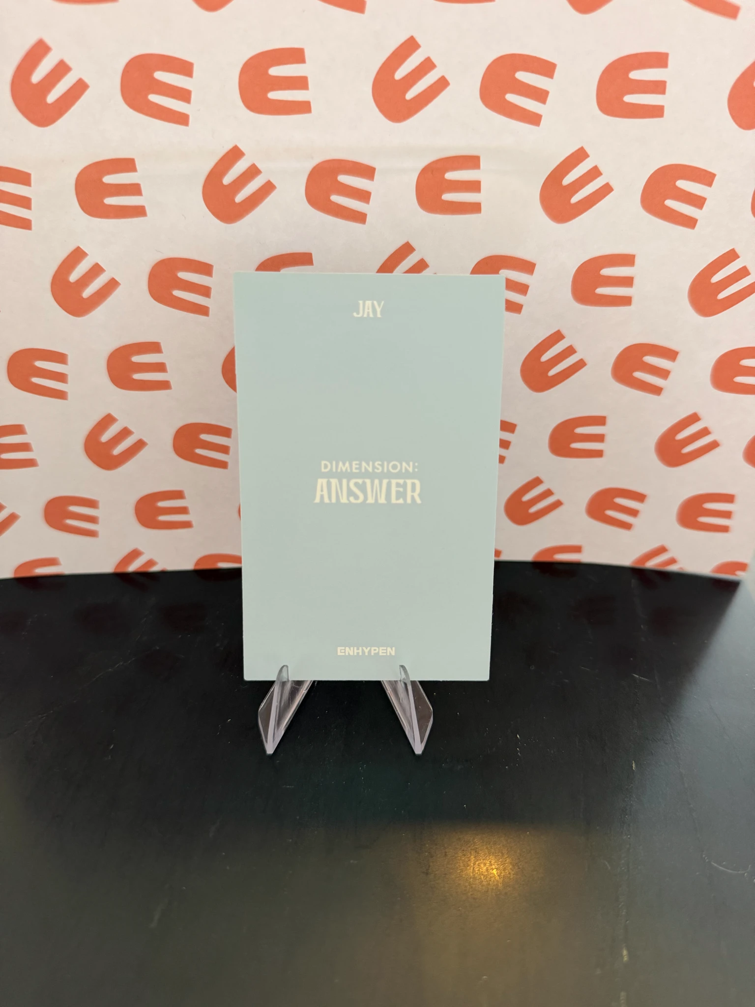 ENHYPEN Jay ENHYPEN - Jay - DIMENSION : ANSWER Album polaroid yet version album photocard korean album listing photo 2