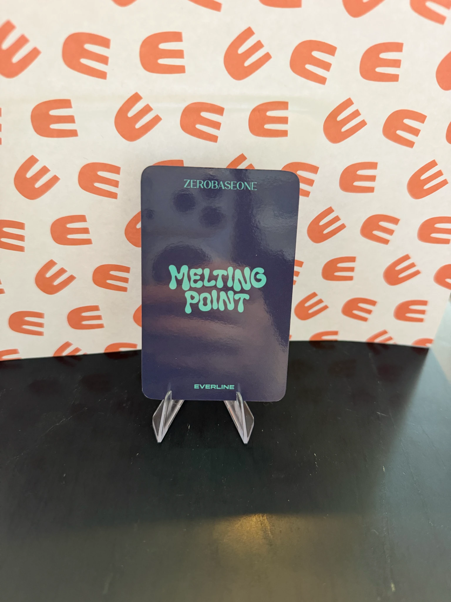 ZEROBASEONE Jiwoong ZEROBASEONE - Jiwoong - Melting Point Album everline pob (pre-order benefit) listing photo 2