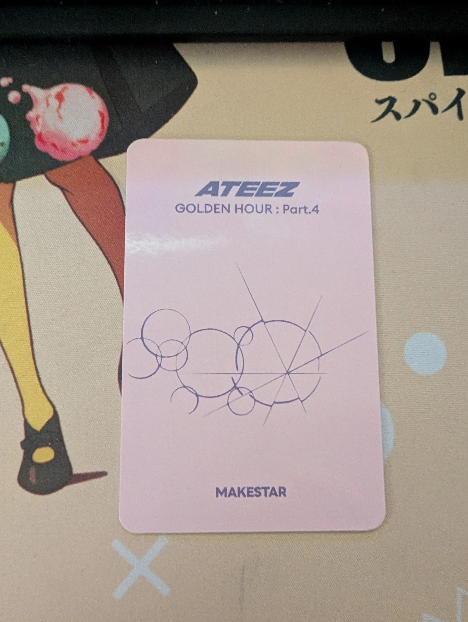 ATEEZ ATEEZ - Hongjoong & Jongho - Golden Hour : Part.4 Album pob (pre-order benefit) lucky draw makestar poca album video call (fancall) listing photo 2