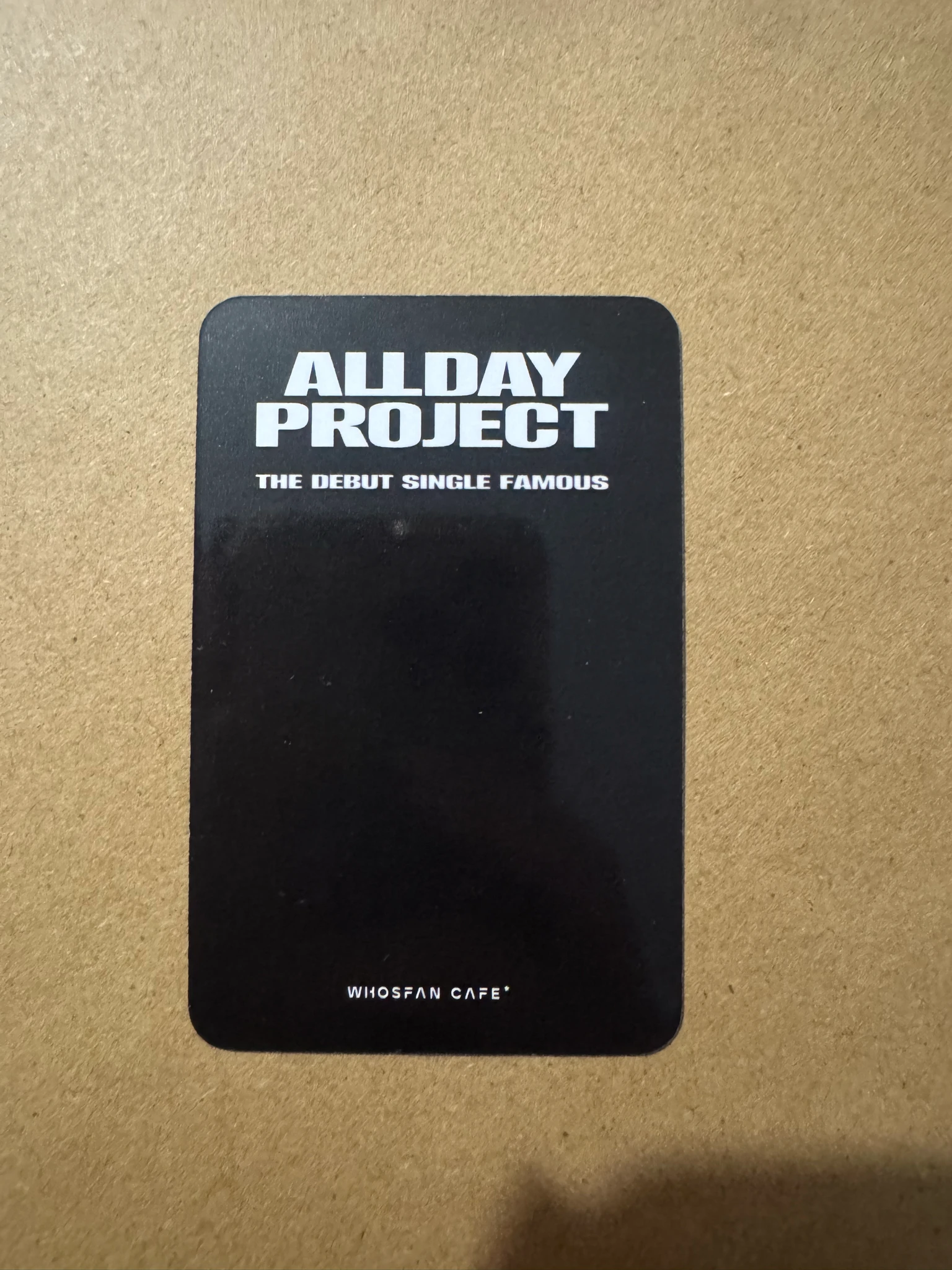 ALLDAY PROJECT Bailey ALLDAY PROJECT - FAMOUS Album whosfan pre-order benefit (pob) listing photo 2