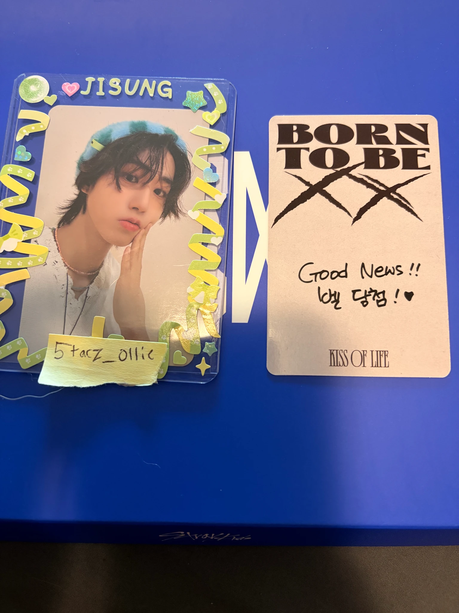 KISS OF LIFE Belle KISS OF LIFE - Belle - Born to be XX Album album photocard good version listing photo 2
