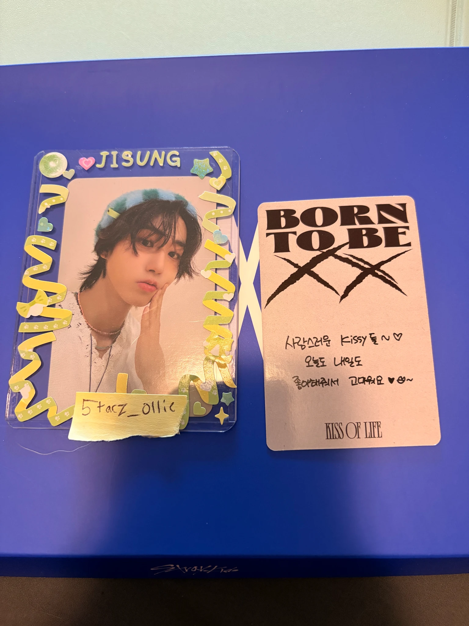 KISS OF LIFE Belle KISS OF LIFE - Belle - Born to be XX Album album photocard good version listing photo 2