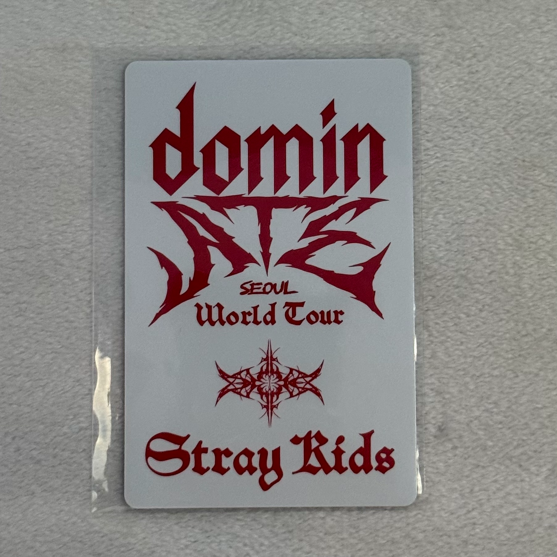 Stray Kids HAN Stray Kids - HAN - <dominATE SEOUL>  DVD & BLU-RAY Other pre-order benefit (pob) photocard set listing photo 2