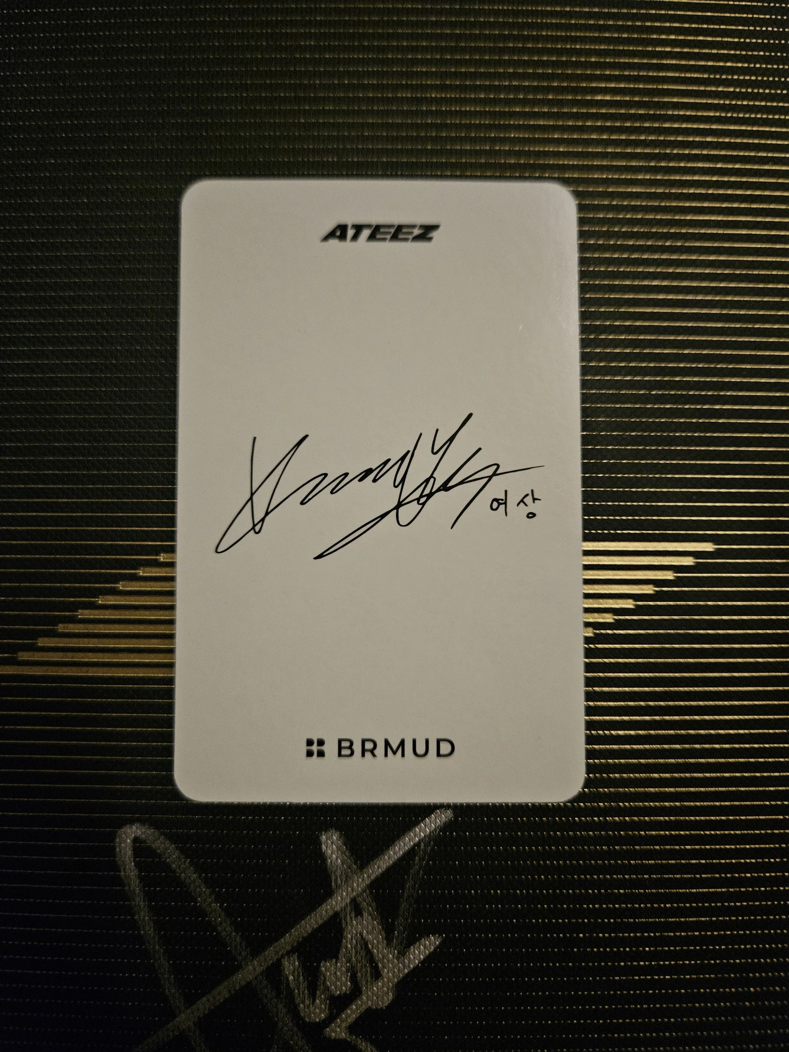 ATEEZ Yeosang ATEEZ - Yeosang - BRMUD=ATEEZ  Other merch photocard listing photo 2