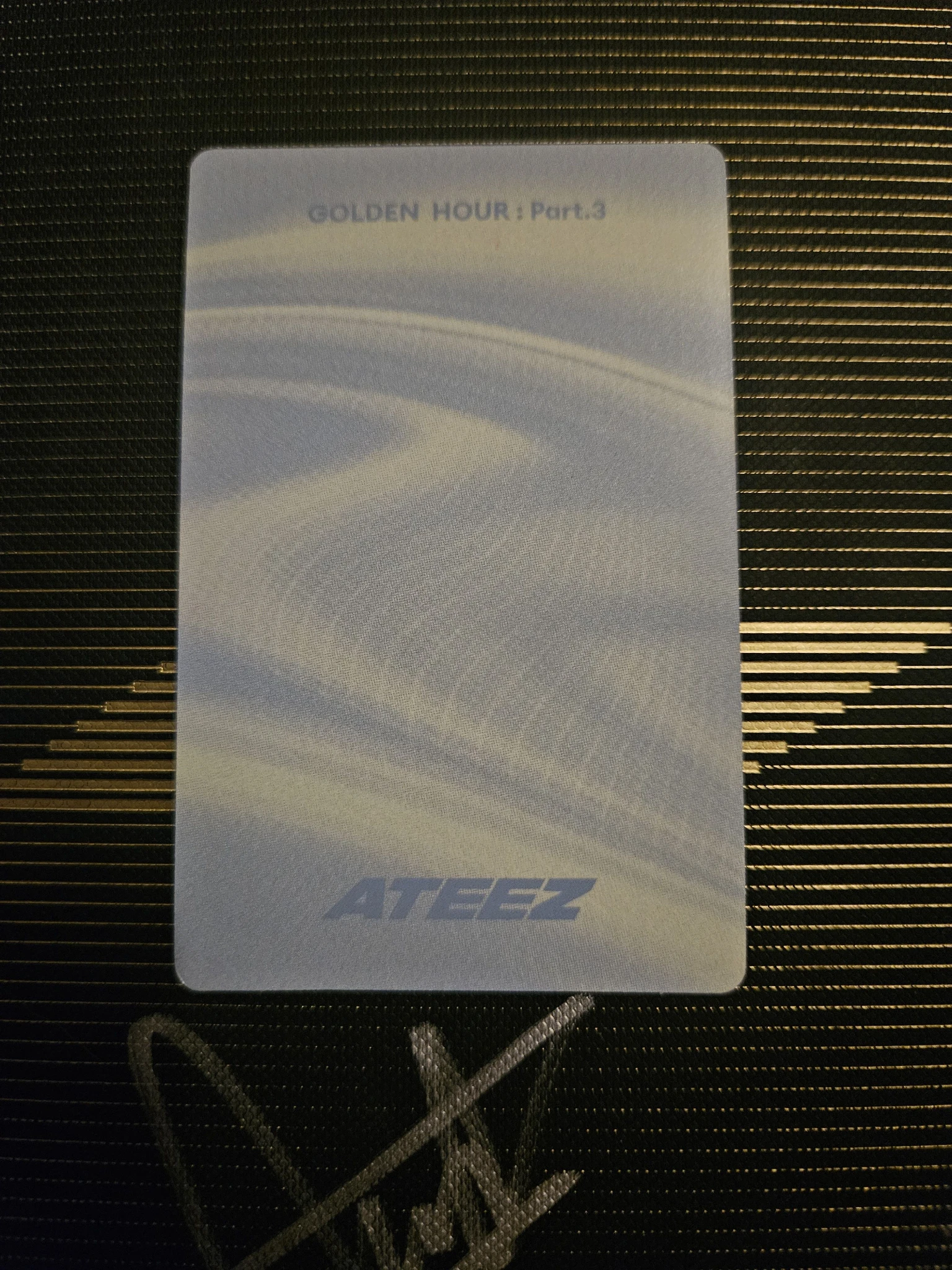 ATEEZ Hongjoong ATEEZ - Hongjoong - Golden Hour : Part.3 Album poca album version 2 album photocard listing photo 2